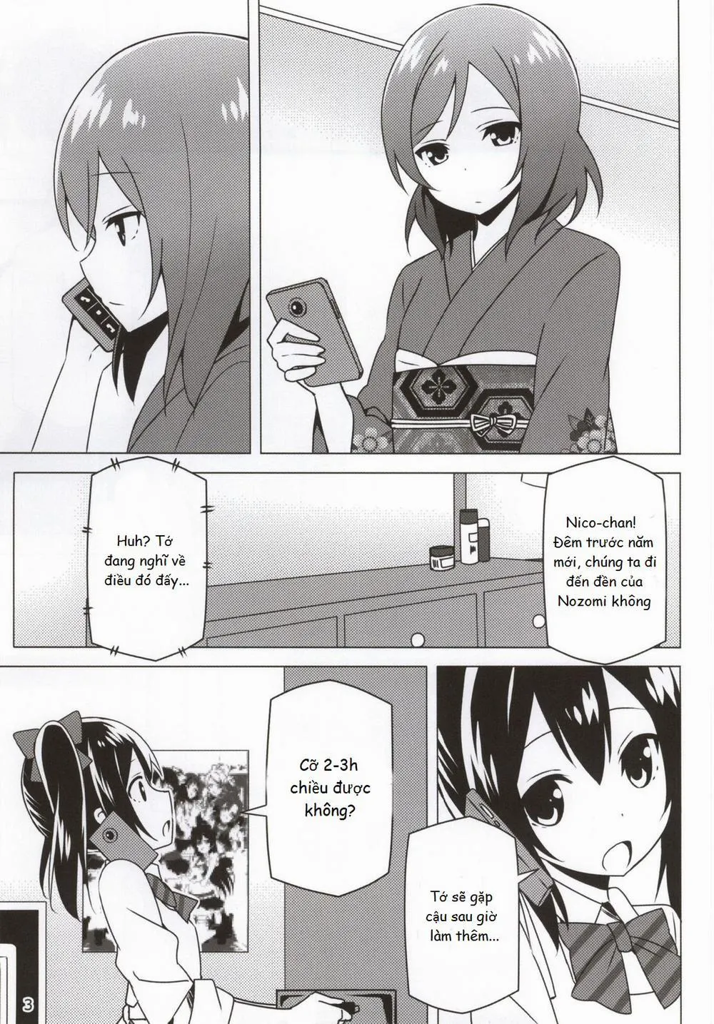 HentaiVN.net - Ảnh 4 - Endless Love ~Owari No Nai Aru Fuyu No Hi~ (Love Live!) - Chap 1