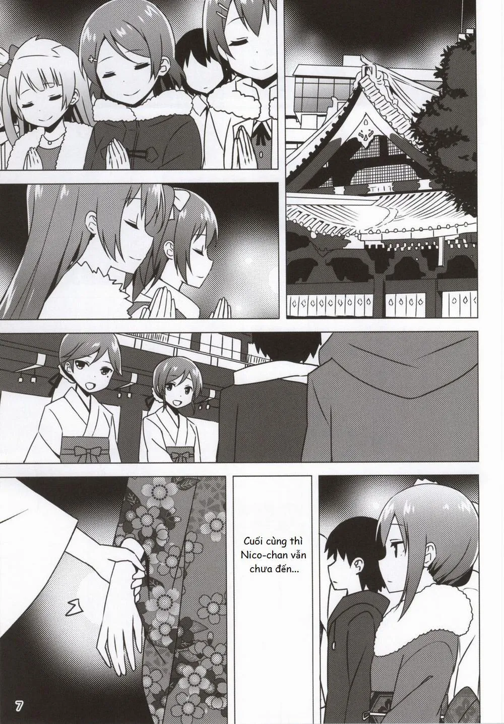 HentaiVN.net - Ảnh 8 - Endless Love ~Owari No Nai Aru Fuyu No Hi~ (Love Live!) - Chap 1