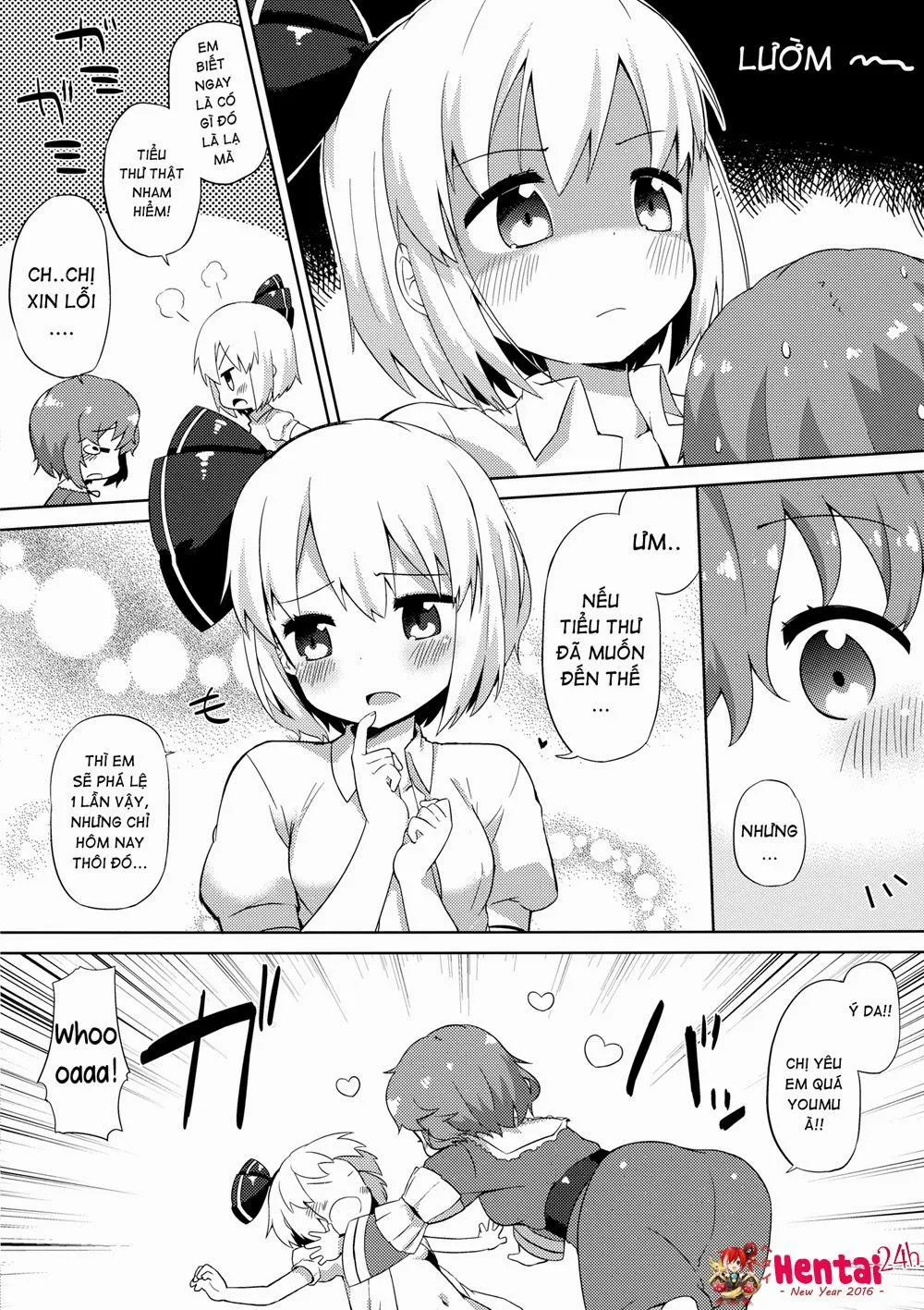 HentaiVN.net - Ảnh 4 - Ichaicha Ghost (Touhou) - Chap 1