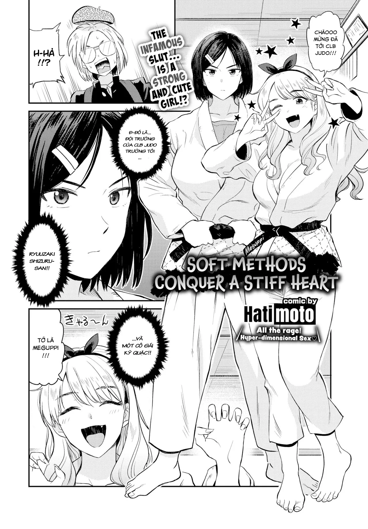 HentaiVN.net - Ảnh 3 - Soft Methods Conquer a Stiff Heart - Chap 1