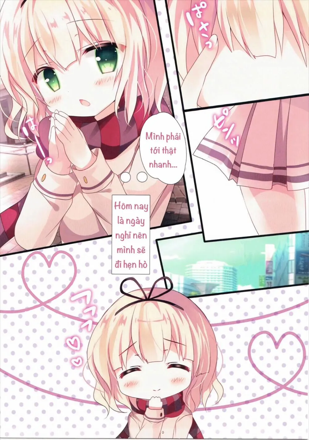 HentaiVN.net - Ảnh 3 - Sharo-Chan To Koibito Gokko (Gochuumon wa Usagi desu ka?) - Chap 1