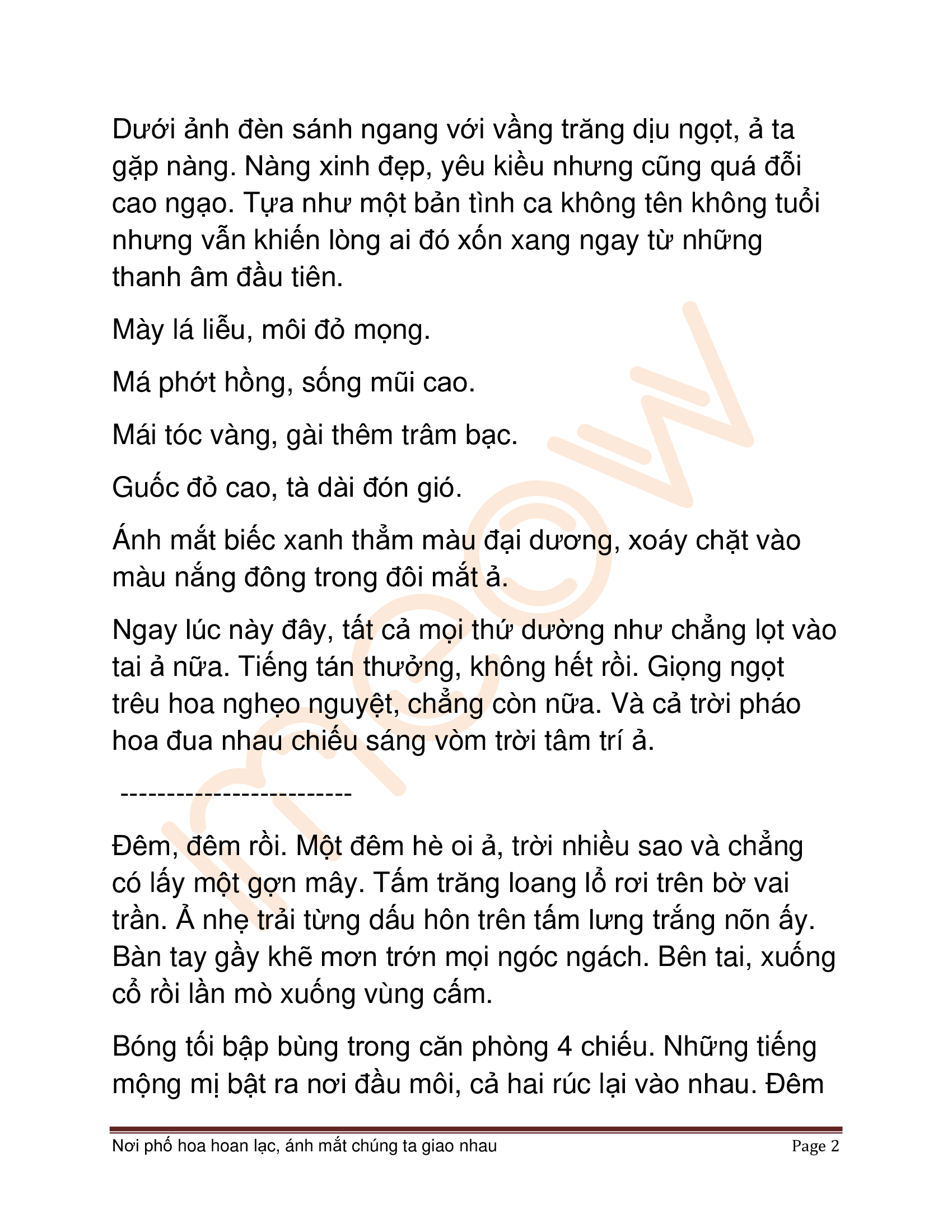 HentaiVN.net - Ảnh 4 - Nơi phố hoa hoan lạc, ánh mắt chúng ta giao nhau - Chap 1