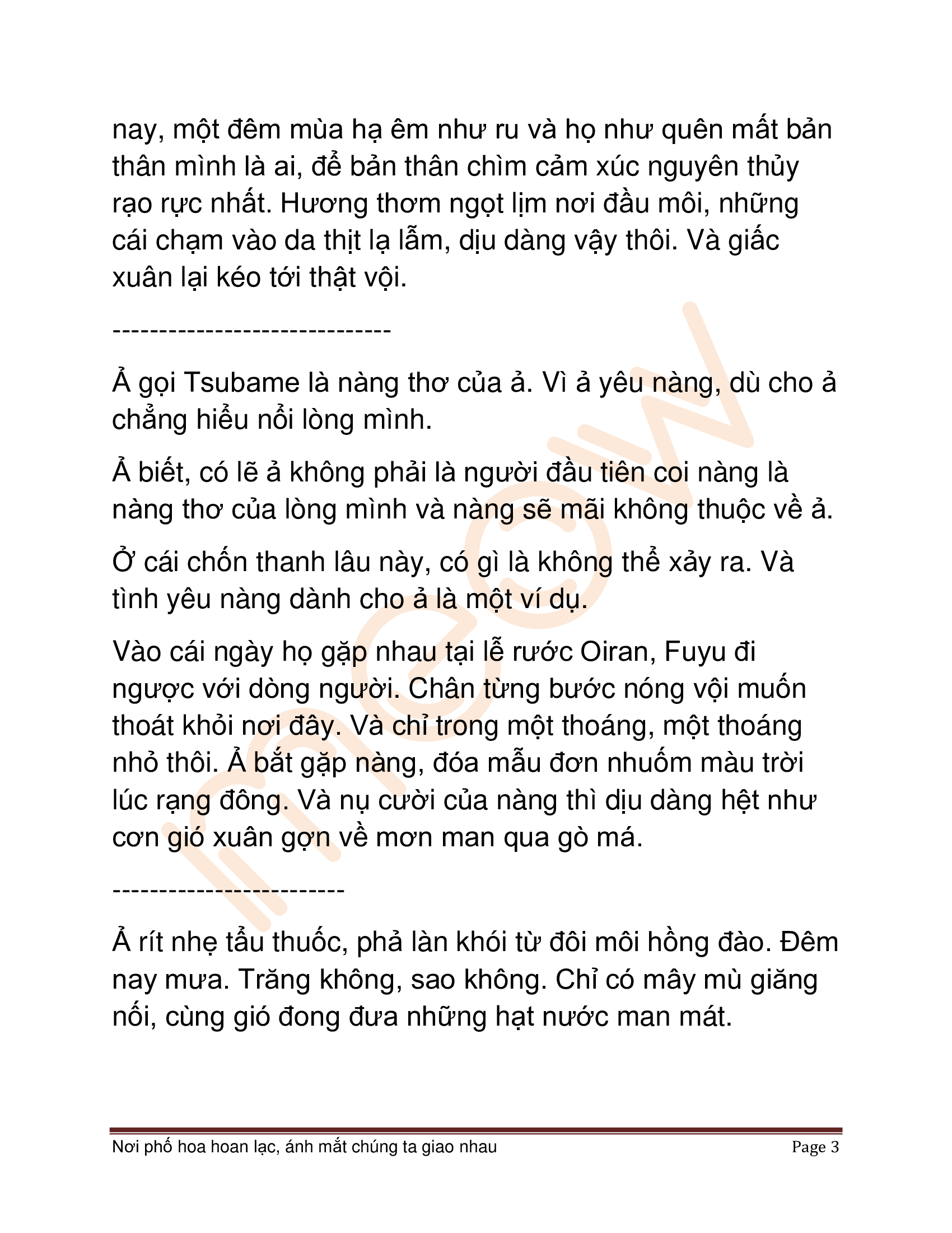 HentaiVN.net - Ảnh 5 - Nơi phố hoa hoan lạc, ánh mắt chúng ta giao nhau - Chap 1