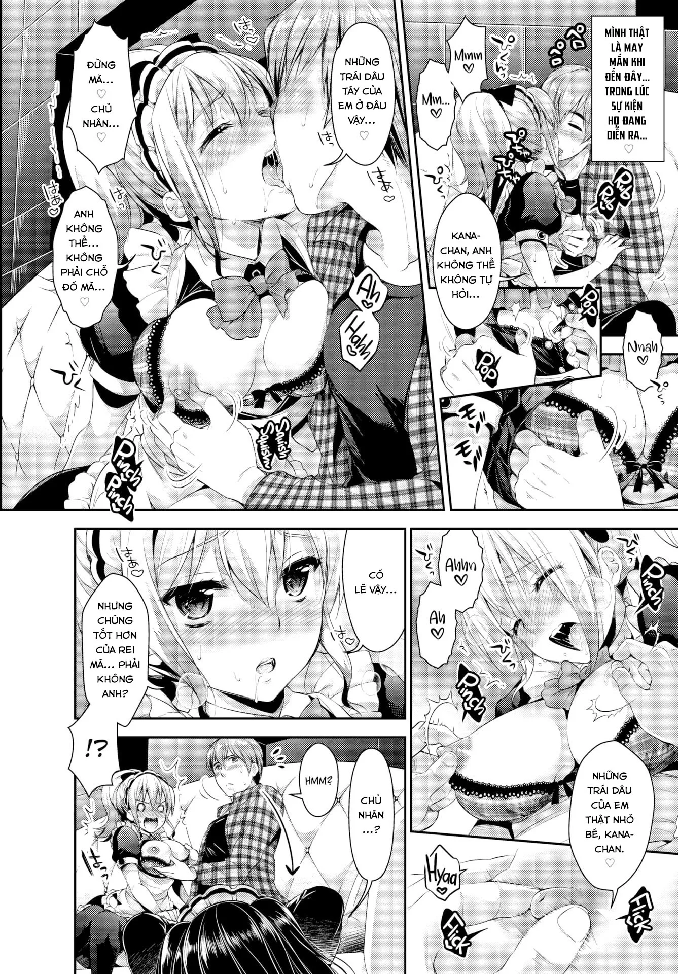 HentaiVN.net - Ảnh 10 - Which Maid ❤ Show - Chap 1