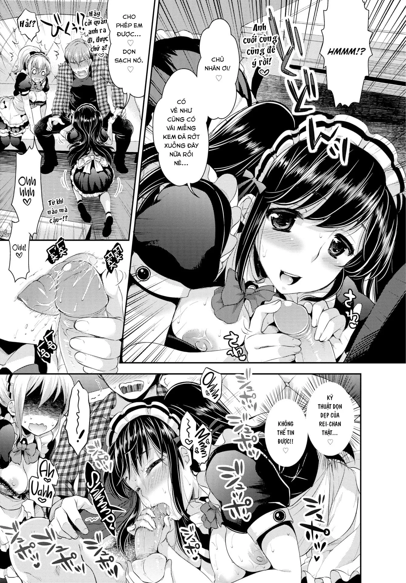 HentaiVN.net - Ảnh 11 - Which Maid ❤ Show - Chap 1