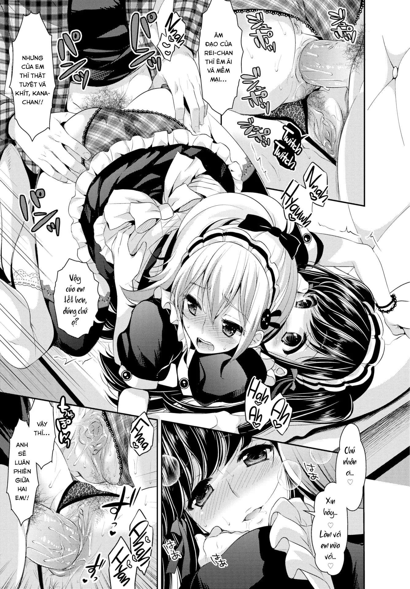 HentaiVN.net - Ảnh 19 - Which Maid ❤ Show - Chap 1