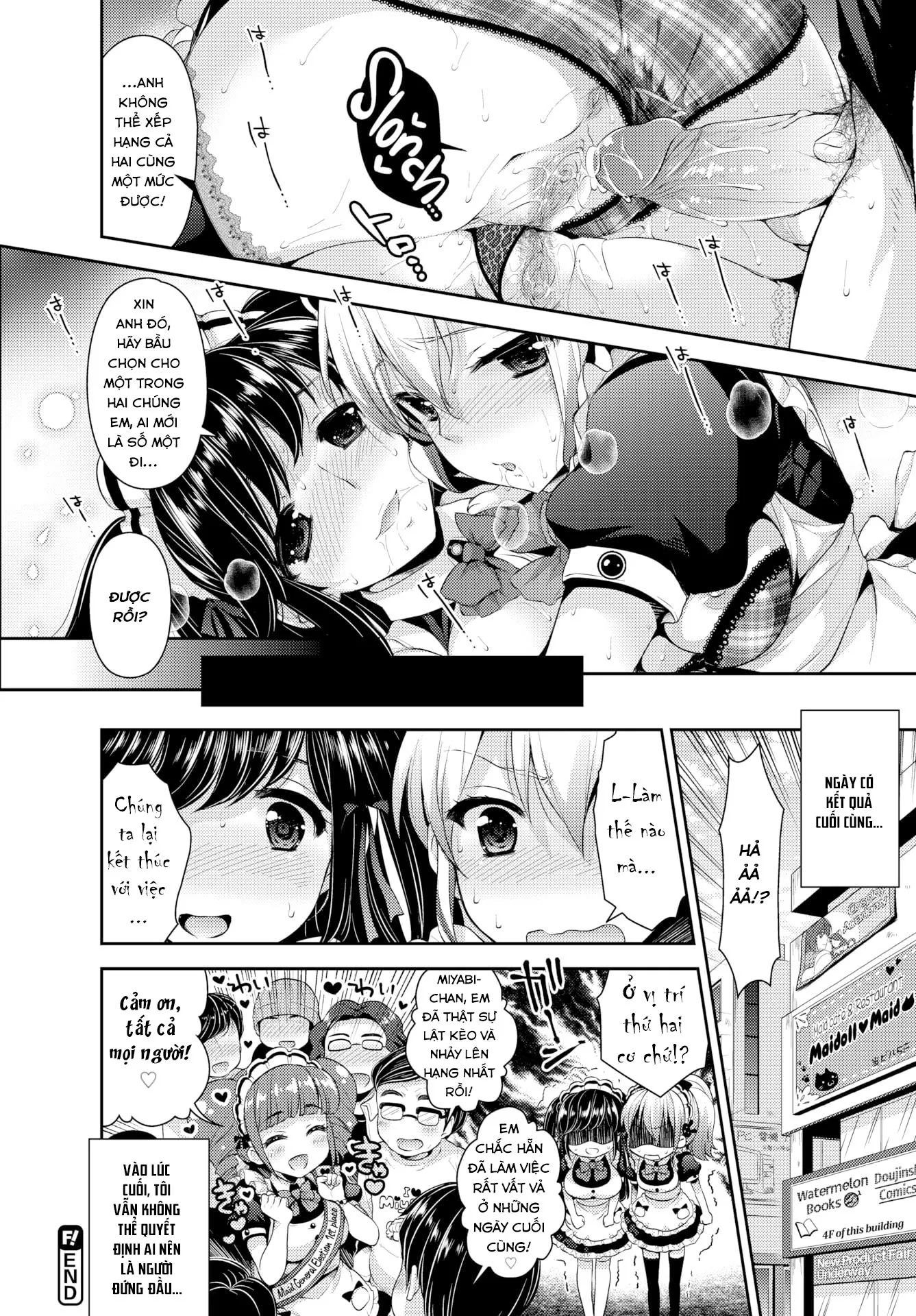HentaiVN.net - Ảnh 22 - Which Maid ❤ Show - Chap 1