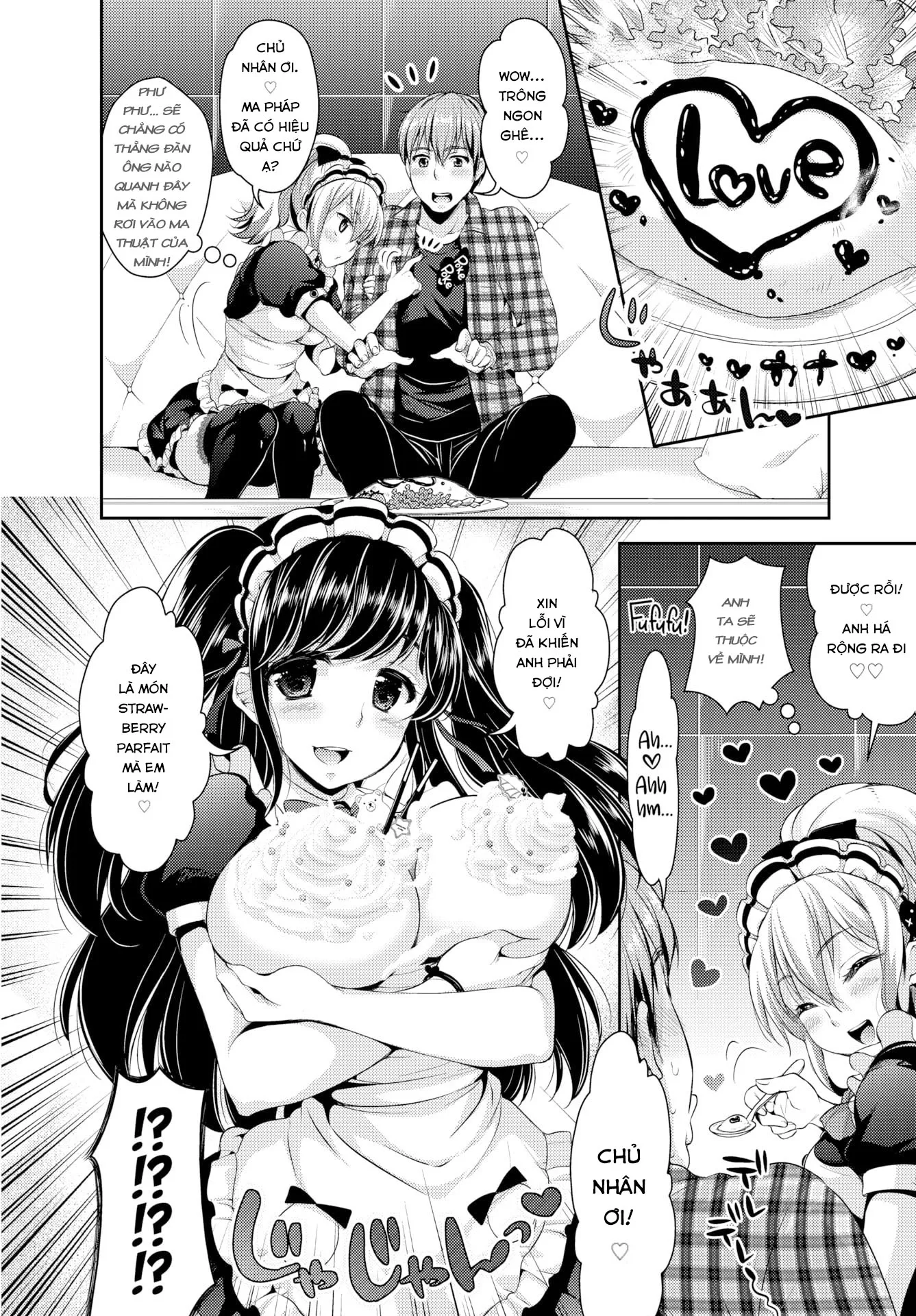 HentaiVN.net - Ảnh 6 - Which Maid ❤ Show - Chap 1