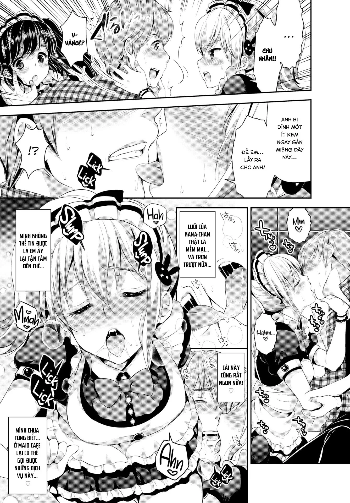 HentaiVN.net - Ảnh 9 - Which Maid ❤ Show - Chap 1