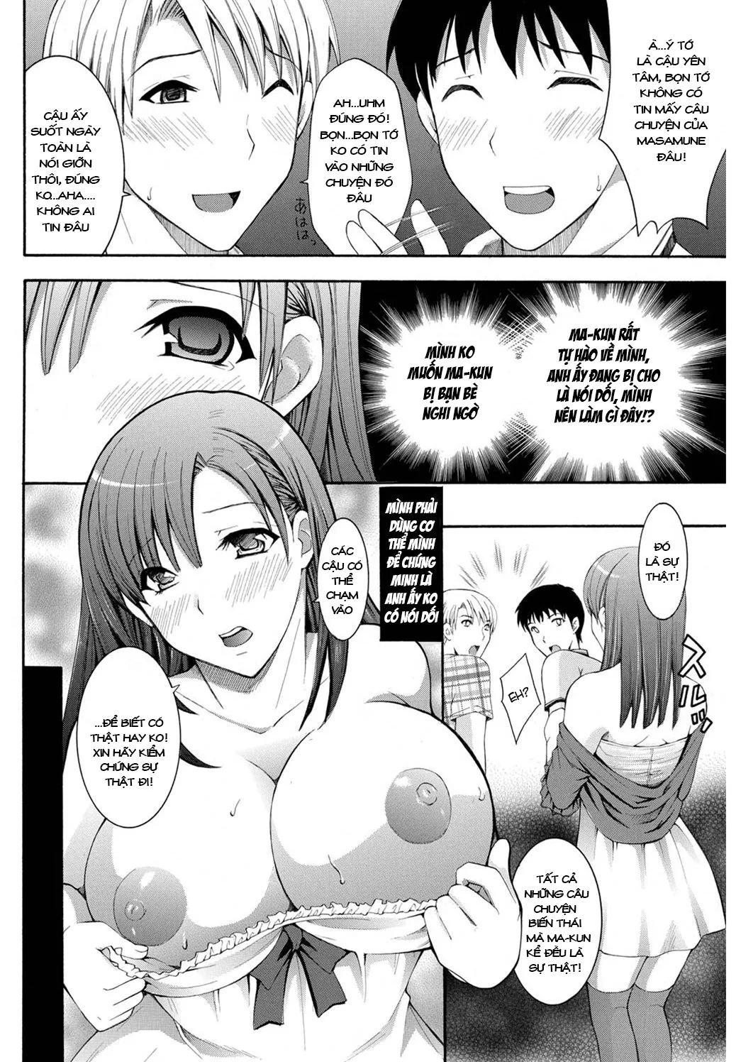 HentaiVN.net - Ảnh 5 - Jiman no Kanojo - Chap 1