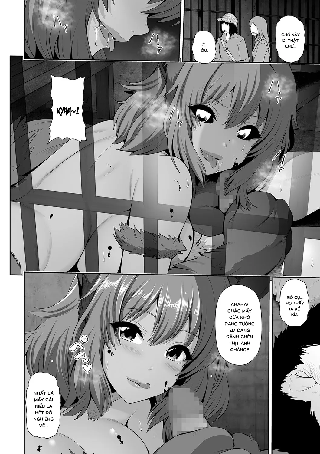HentaiVN.net - Ảnh 11 - Kuro Gal-chan to Haunted Love [Dark Skinned Gal-chan And The Haunted Lab, 黒ギャルちゃんとホーンテッド ラブ♥] - Chap 1