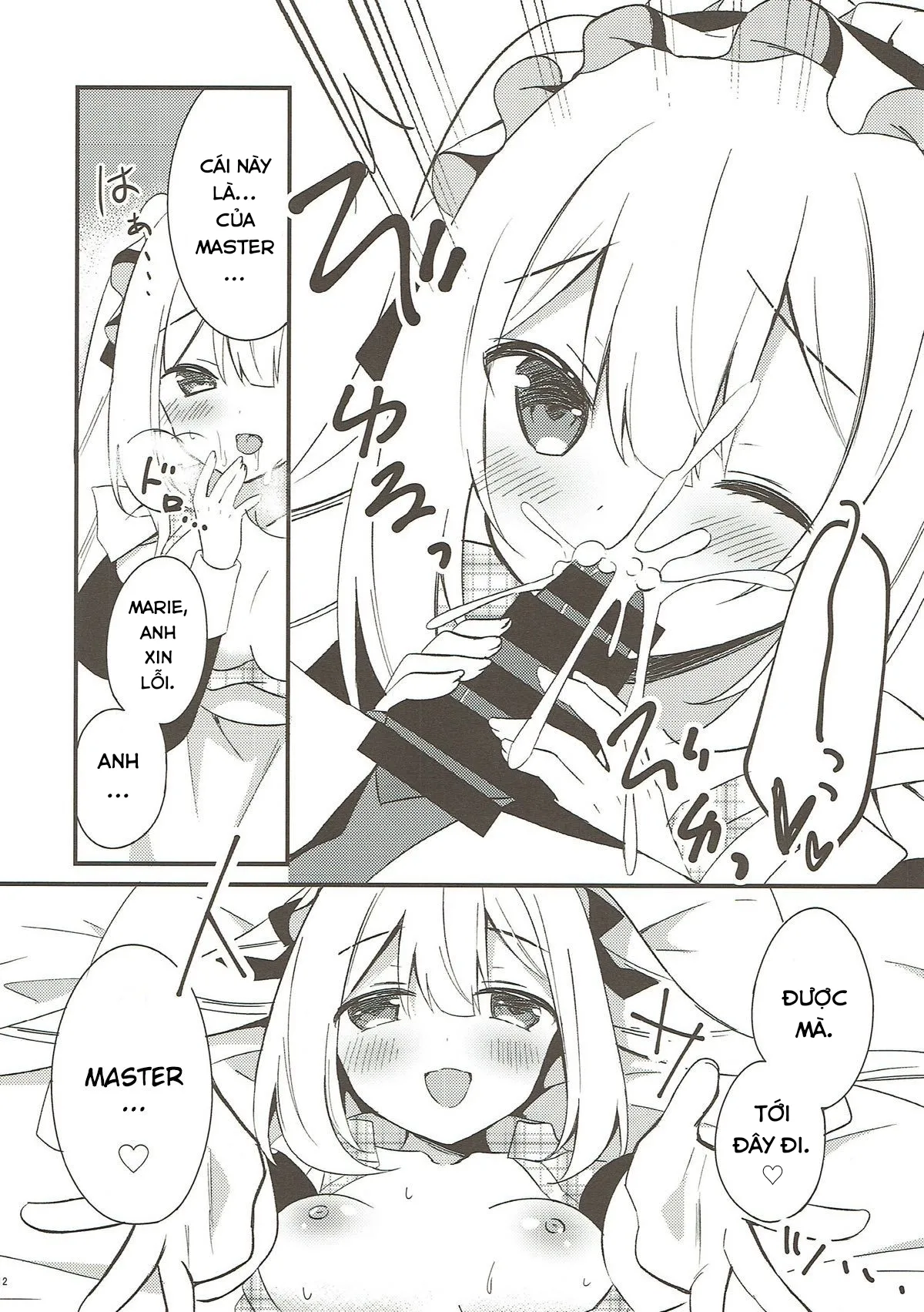 HentaiVN.net - Ảnh 11 - Hãy đàng hoàng với em, được không? [Marie ni Yasashiku Shite Kudasai ne?; Please, Be Kind With Me, Okay?; マリーにやさしくしてくださいね？] - Chap 1