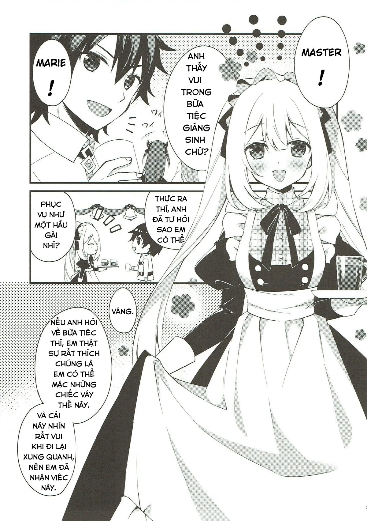 HentaiVN.net - Ảnh 4 - Hãy đàng hoàng với em, được không? [Marie ni Yasashiku Shite Kudasai ne?; Please, Be Kind With Me, Okay?; マリーにやさしくしてくださいね？] - Chap 1
