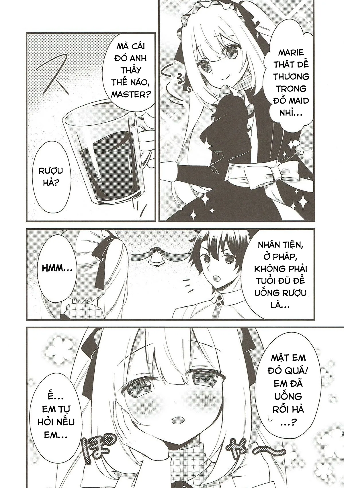 HentaiVN.net - Ảnh 5 - Hãy đàng hoàng với em, được không? [Marie ni Yasashiku Shite Kudasai ne?; Please, Be Kind With Me, Okay?; マリーにやさしくしてくださいね？] - Chap 1
