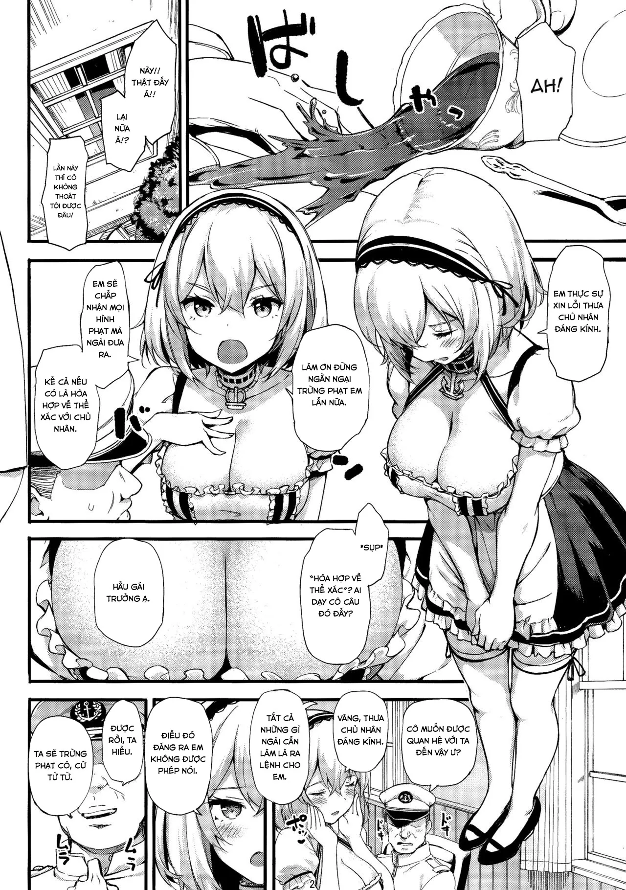HentaiVN.net - Ảnh 4 - Oshioki Daisuki Sirius-san - Chap 1