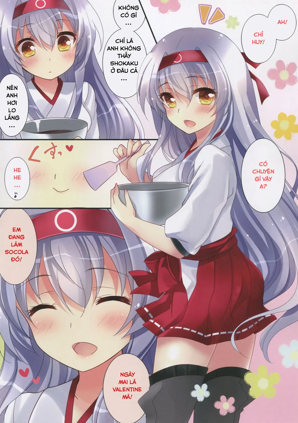 HentaiVN.net - Ảnh 4 - Amaai Shoukaku-san wa Ikaga ( Kantai Collection - KanColle ) - Chap 1