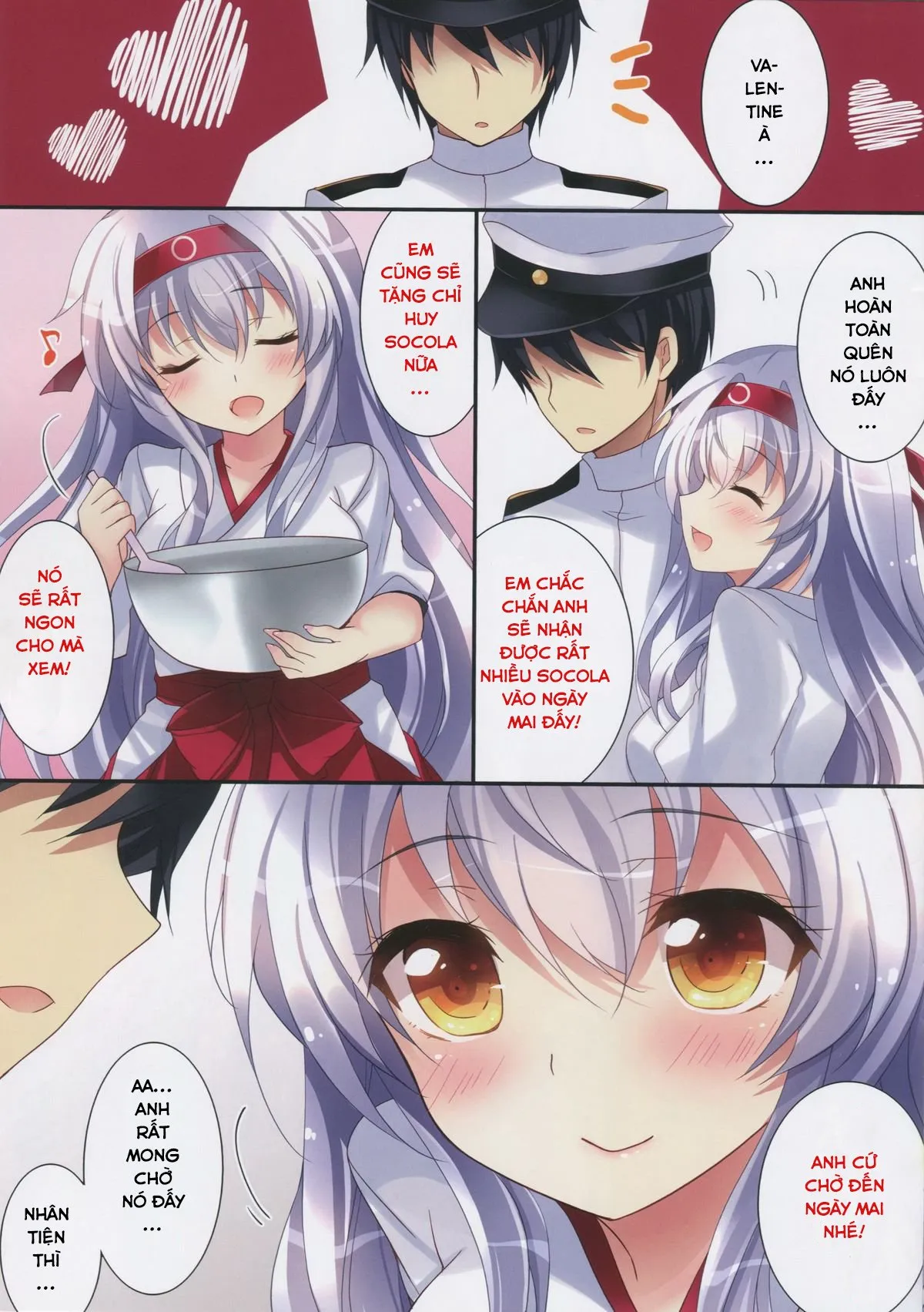 HentaiVN.net - Ảnh 5 - Amaai Shoukaku-san wa Ikaga ( Kantai Collection - KanColle ) - Chap 1
