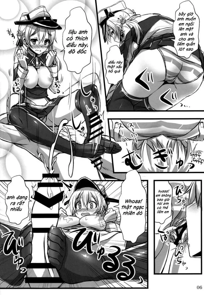 HentaiVN.net - Ảnh 6 - KanMusu x KneeSo (Kantai Collection -KanColle-) [艦娘×ニーソ (艦隊これくしょん -艦これ-)] - Chap 1