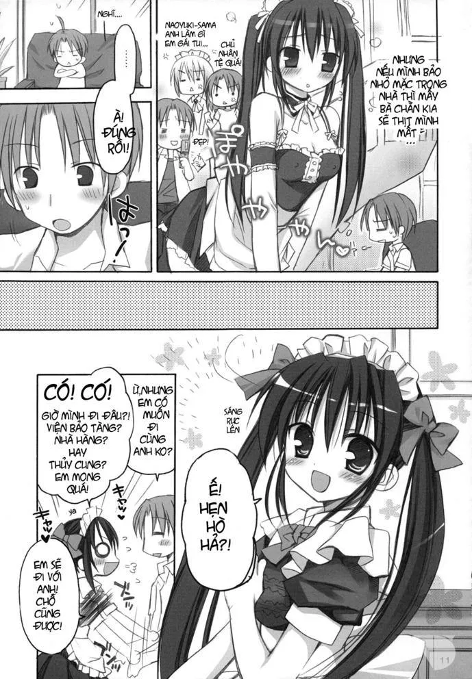 HentaiVN.net - Ảnh 10 - Maid Game [Trò Chơi Hầu Gái] - Chap 1