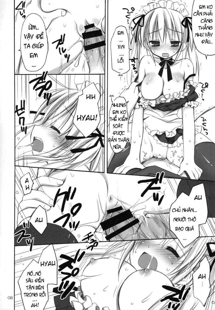 HentaiVN.net - Ảnh 7 - Maid Game [Trò Chơi Hầu Gái] - Chap 1
