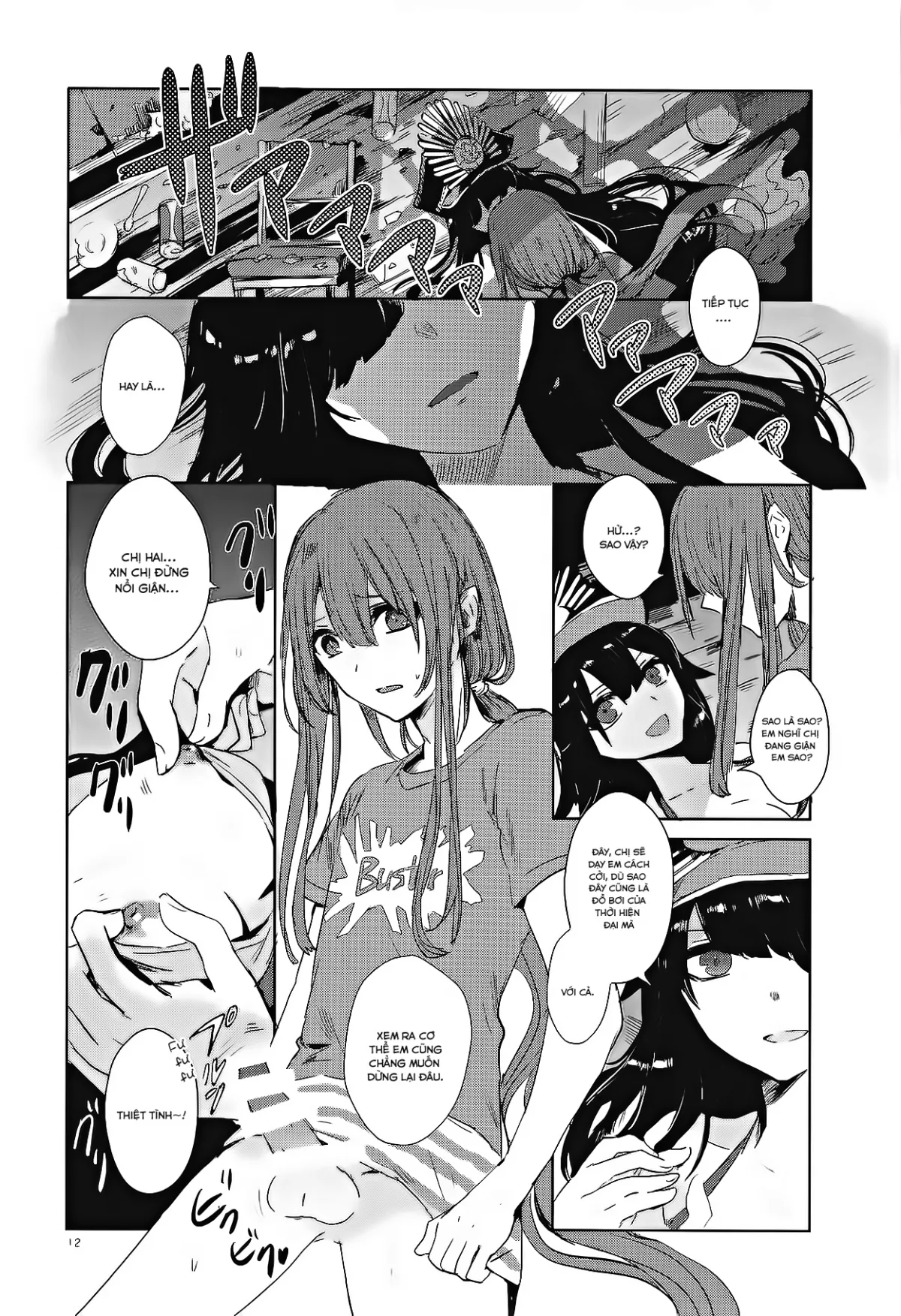 HentaiVN.net - Ảnh 12 - Himegoto wa Tokonatsu no Yoru ni - Chap 1