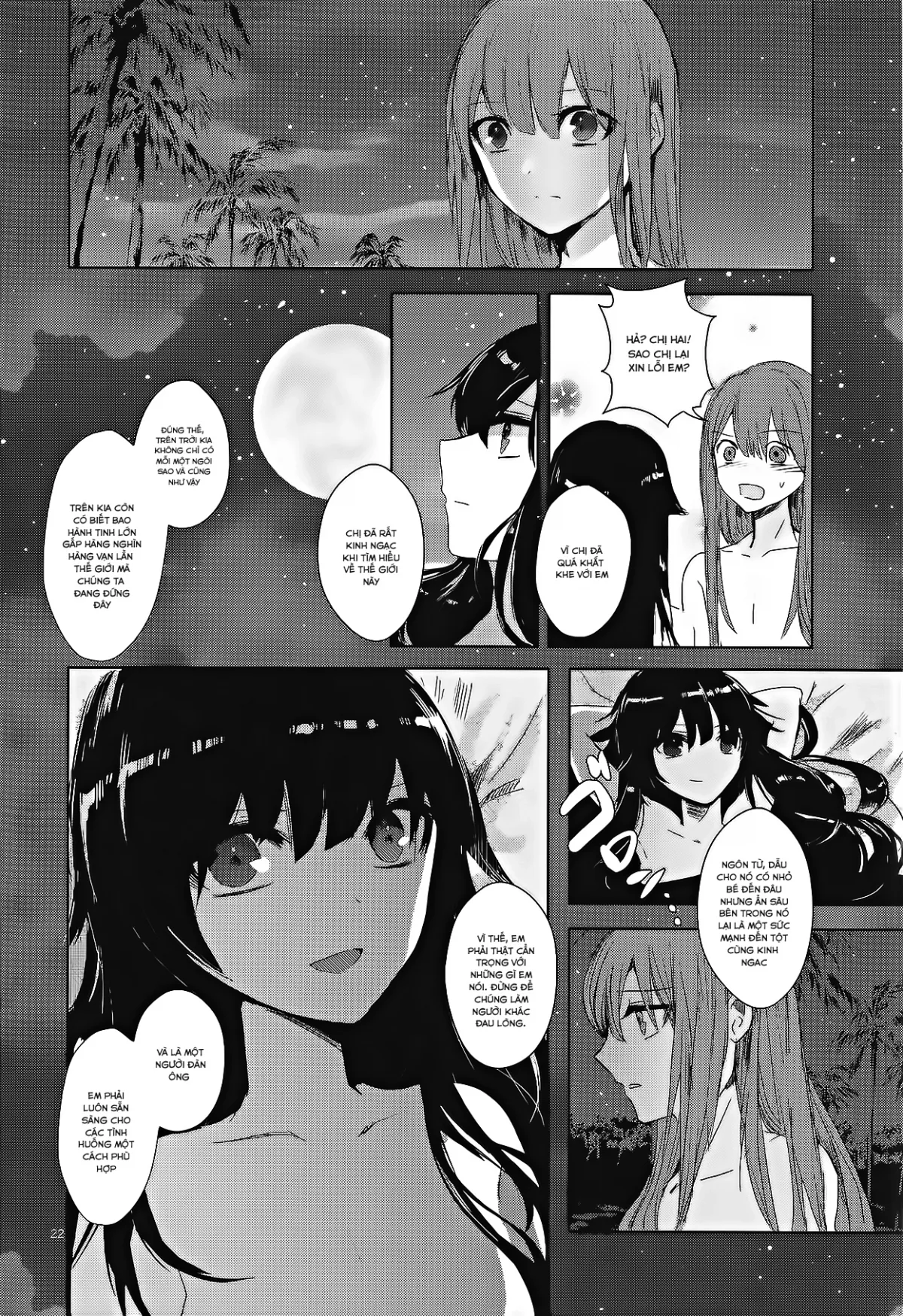 HentaiVN.net - Ảnh 22 - Himegoto wa Tokonatsu no Yoru ni - Chap 1