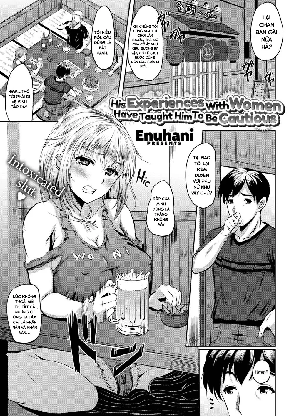 HentaiVN.net - Ảnh 1 - His Experiences with Women Have Taught Him To Be Cautious - Chap 1