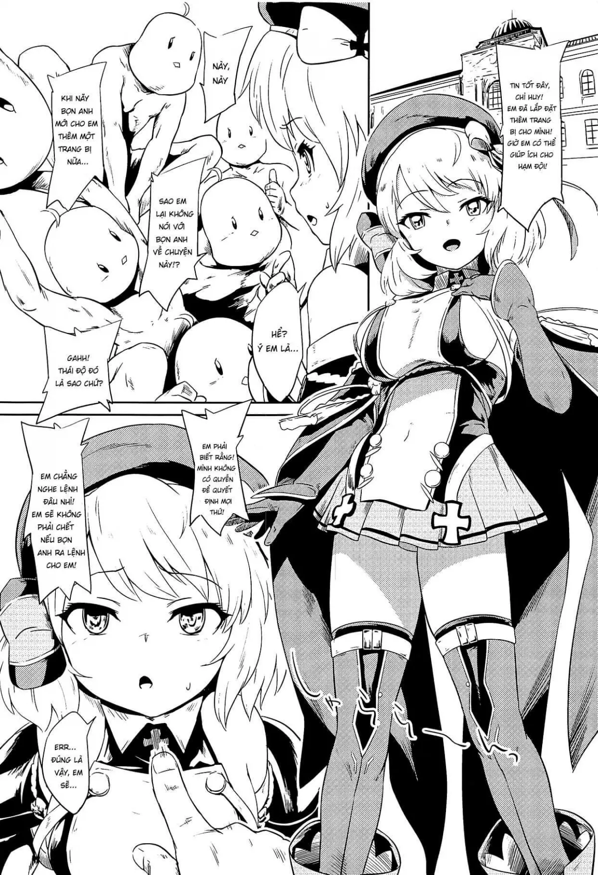 HentaiVN.net - Ảnh 3 - Kiitenai yo! Niimi-chan Kai | You Didn’t Tell Us You Were Getting a Retrofit, Z23! (Azur Lane) [聞いてないよ!ニーミちゃん改 (アズールレーン)] - Chap 1