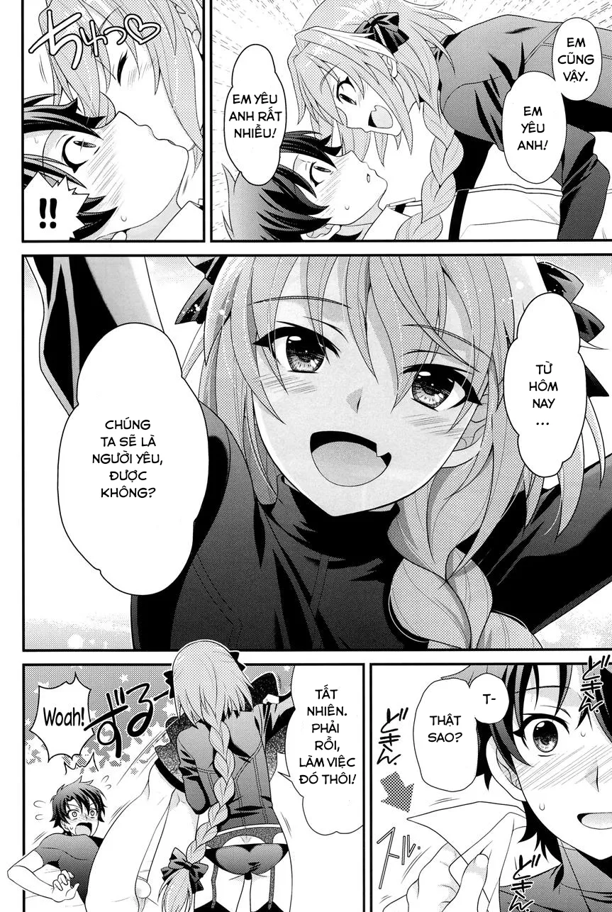 HentaiVN.net - Ảnh 6 - I'm Master's Lover Starting From Today (Fate/Grand Order) [Tôi và master thành người yêu từ hôm nay] - Chap 1