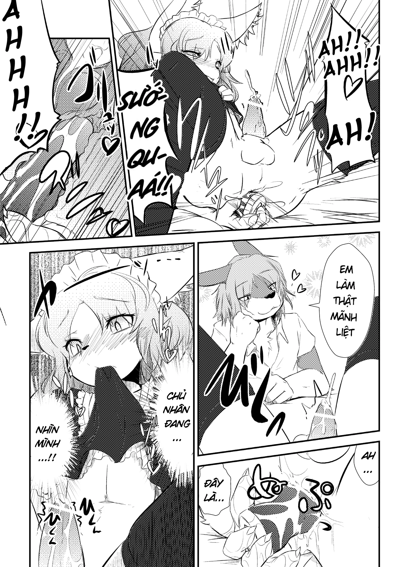 HentaiVN.net - Ảnh 5 - Boku no Maid-san - Chap 1