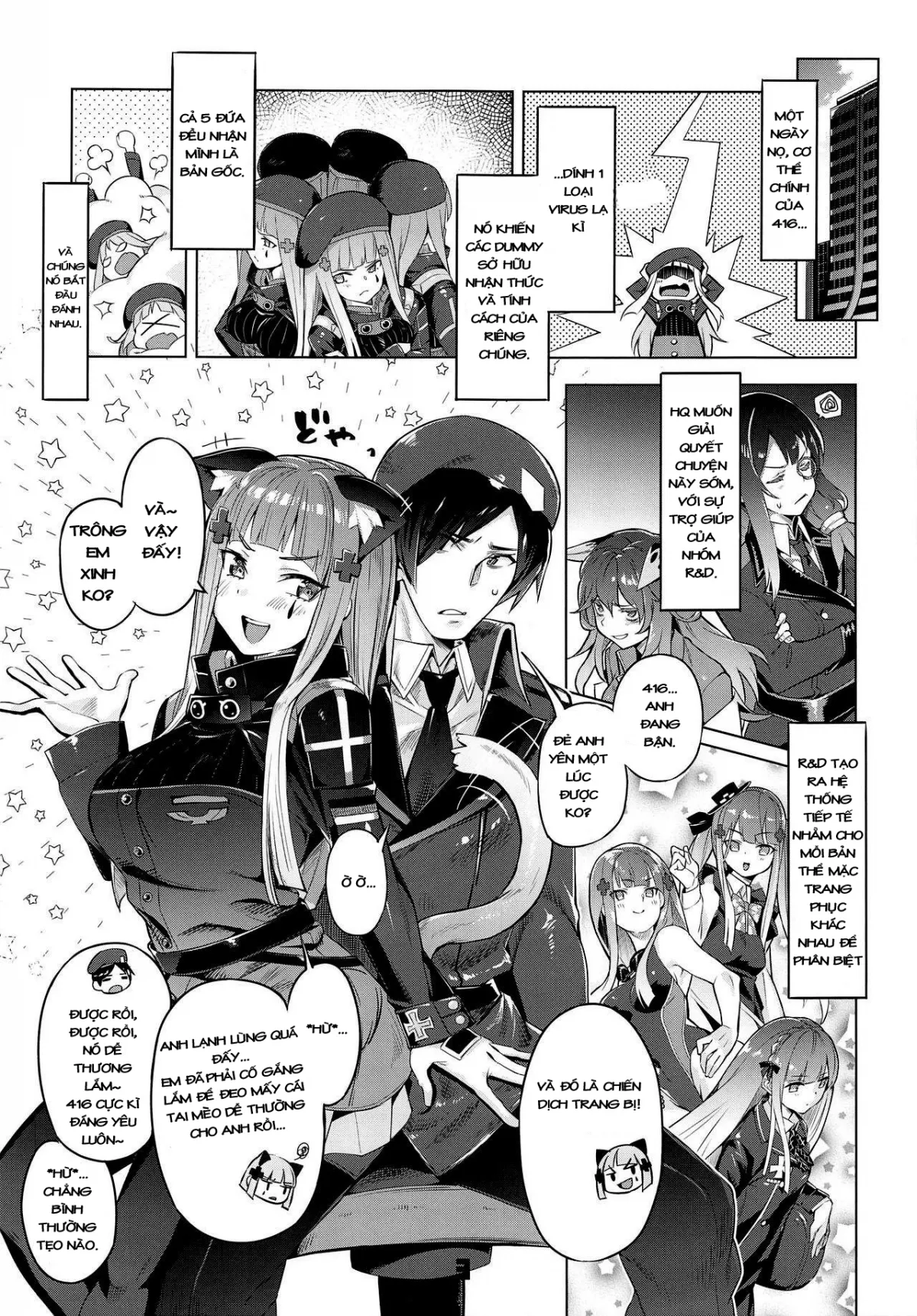 HentaiVN.net - Ảnh 2 - Nekomimi attachment (Girls' Frontline) - Chap 1