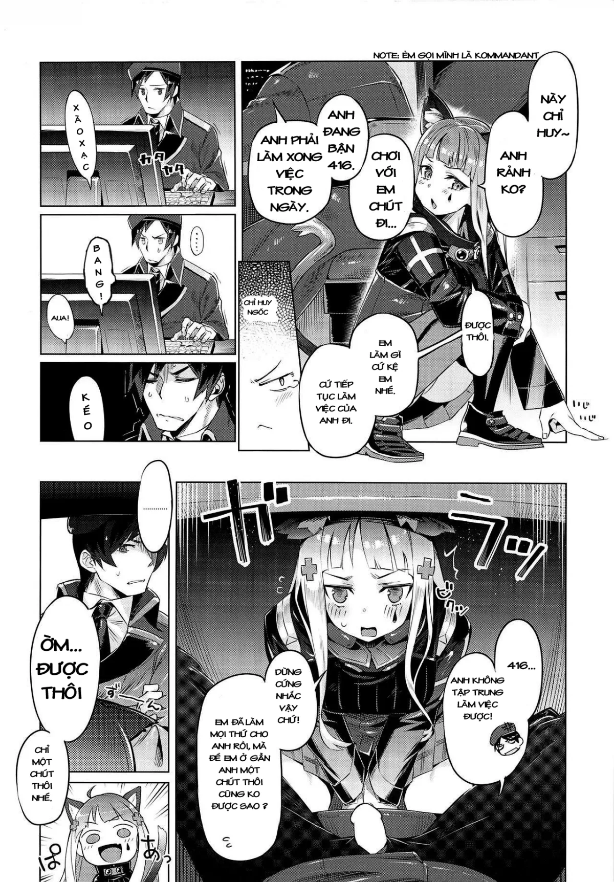 HentaiVN.net - Ảnh 3 - Nekomimi attachment (Girls' Frontline) - Chap 1