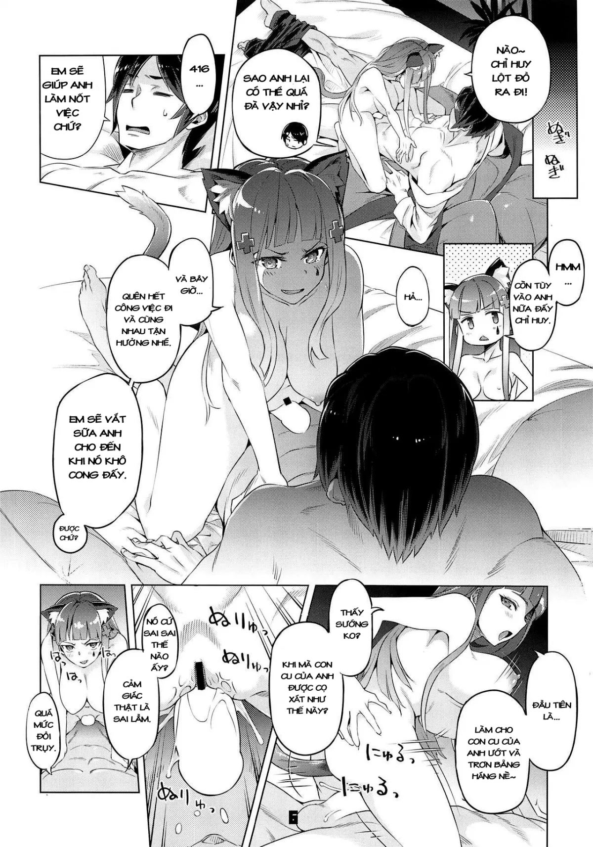 HentaiVN.net - Ảnh 5 - Nekomimi attachment (Girls' Frontline) - Chap 1