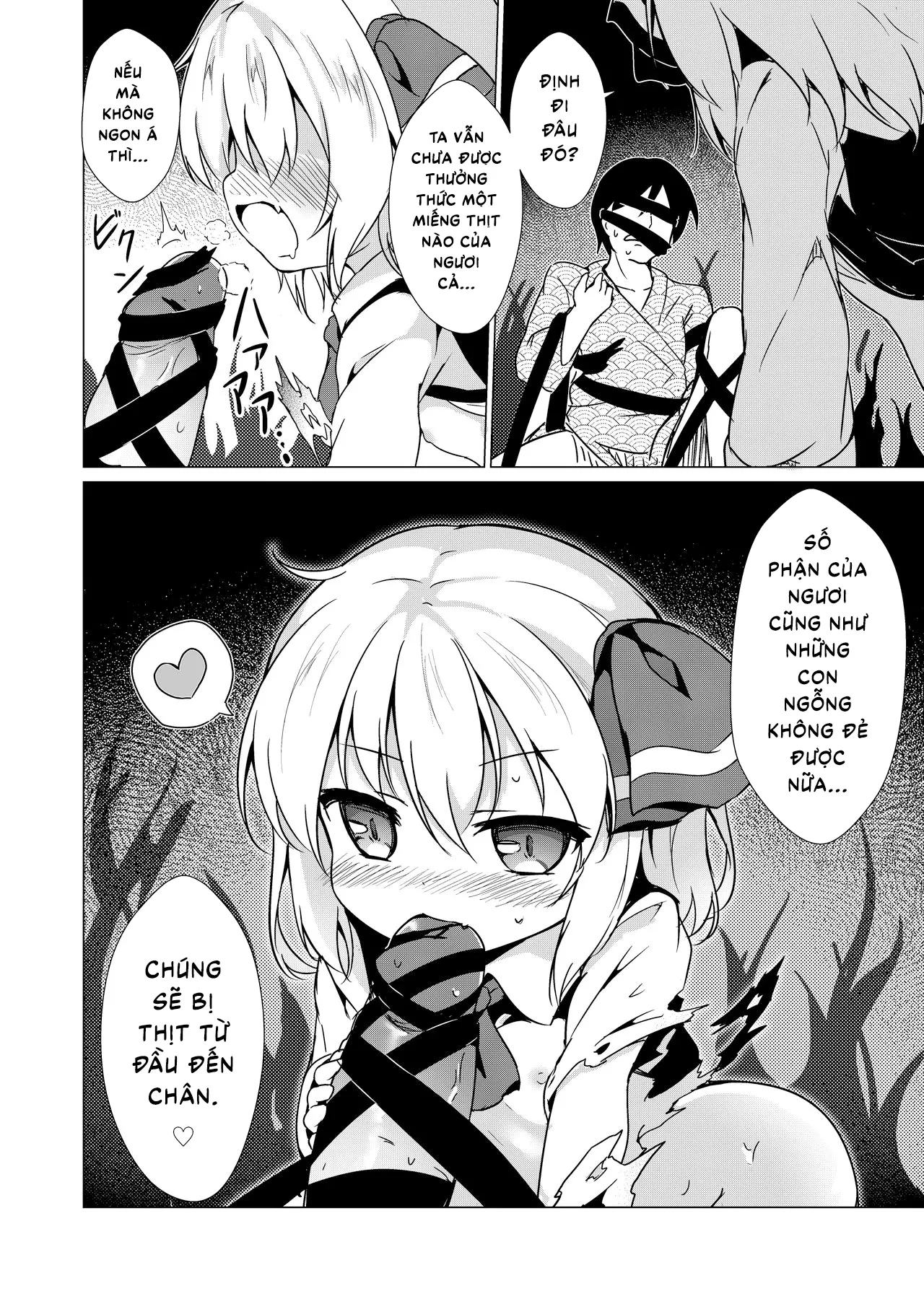 HentaiVN.net - Ảnh 12 - Kin no Tamago (Touhou Project) [金のたまご] - Chap 1