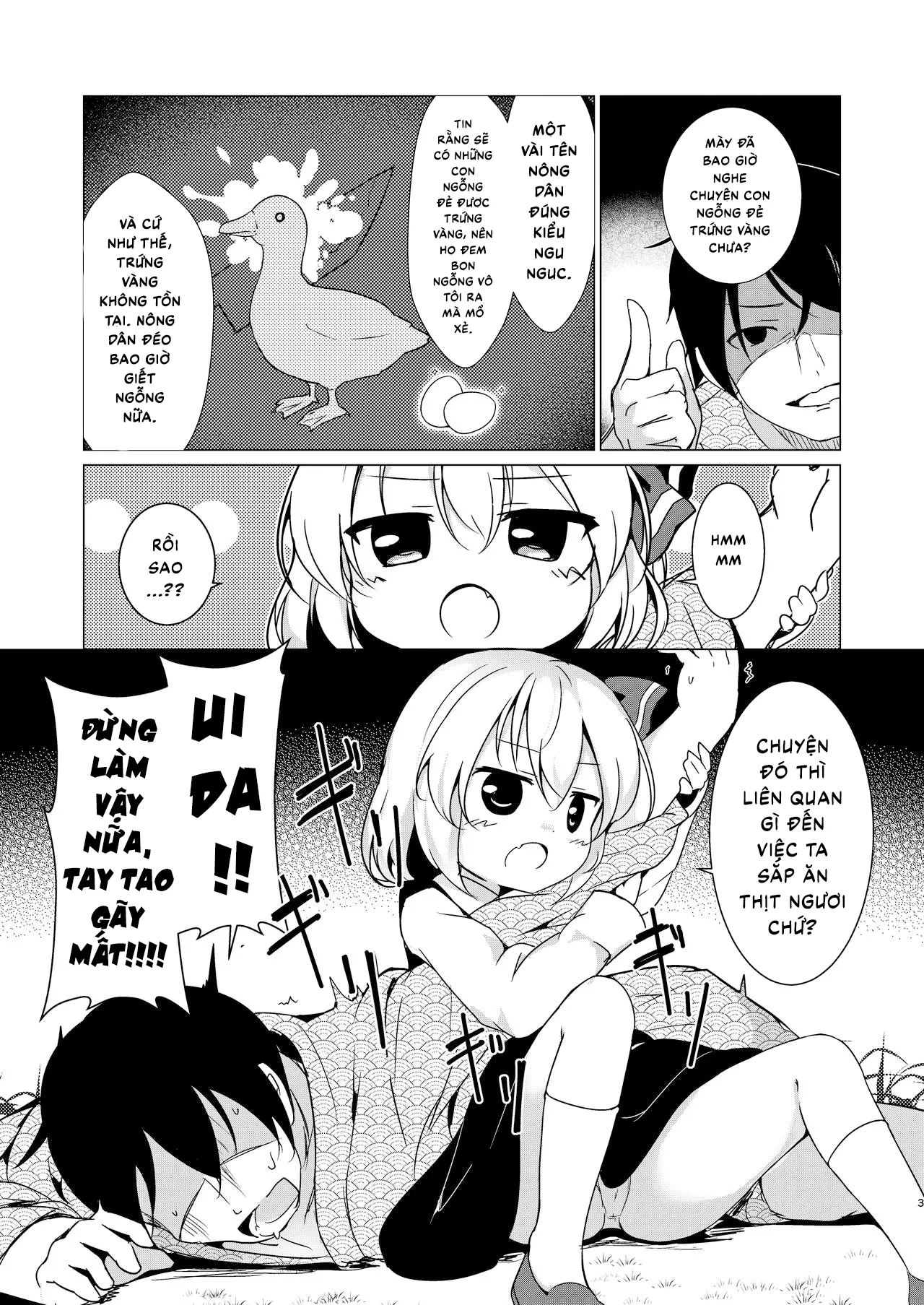 HentaiVN.net - Ảnh 3 - Kin no Tamago (Touhou Project) [金のたまご] - Chap 1