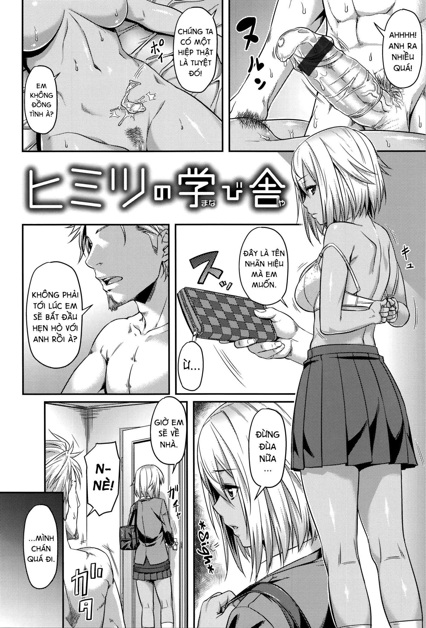 HentaiVN.net - Ảnh 3 - Himitsu no Manabiya [The Secret School] - Chap 1
