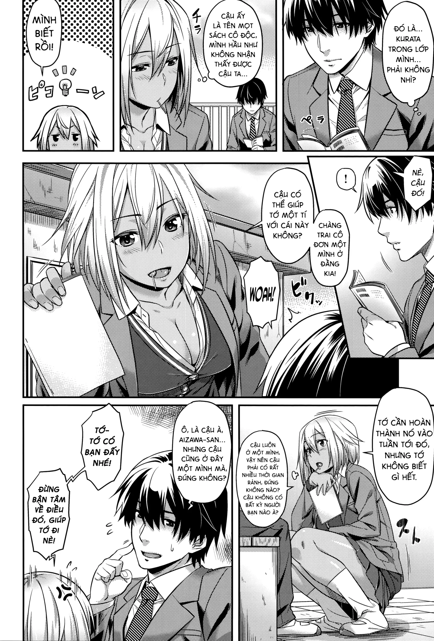 HentaiVN.net - Ảnh 5 - Himitsu no Manabiya [The Secret School] - Chap 1