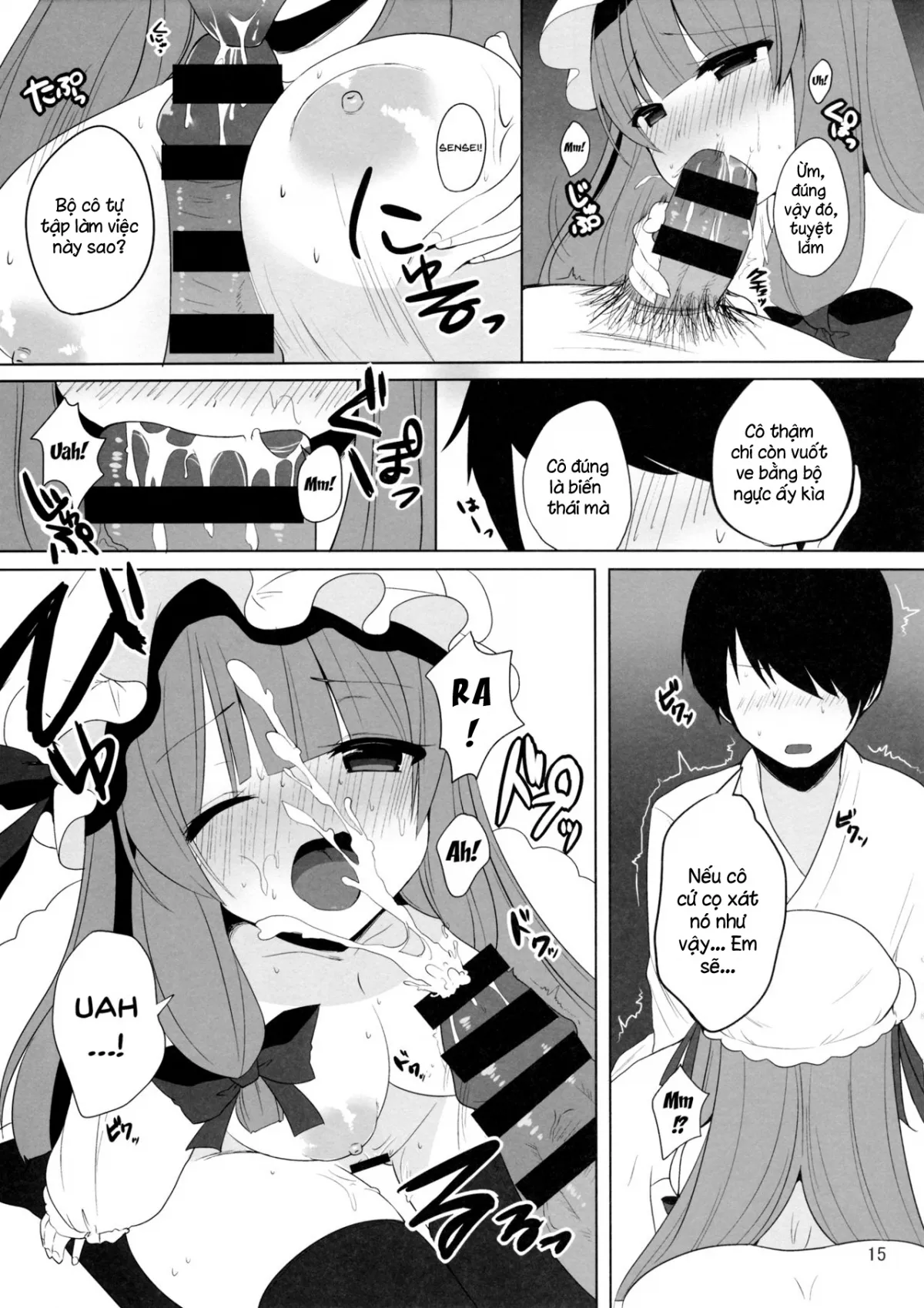 HentaiVN.net - Ảnh 12 - Mukyuutto! Patchouli Sensei (Touhou Project) - Chap 1