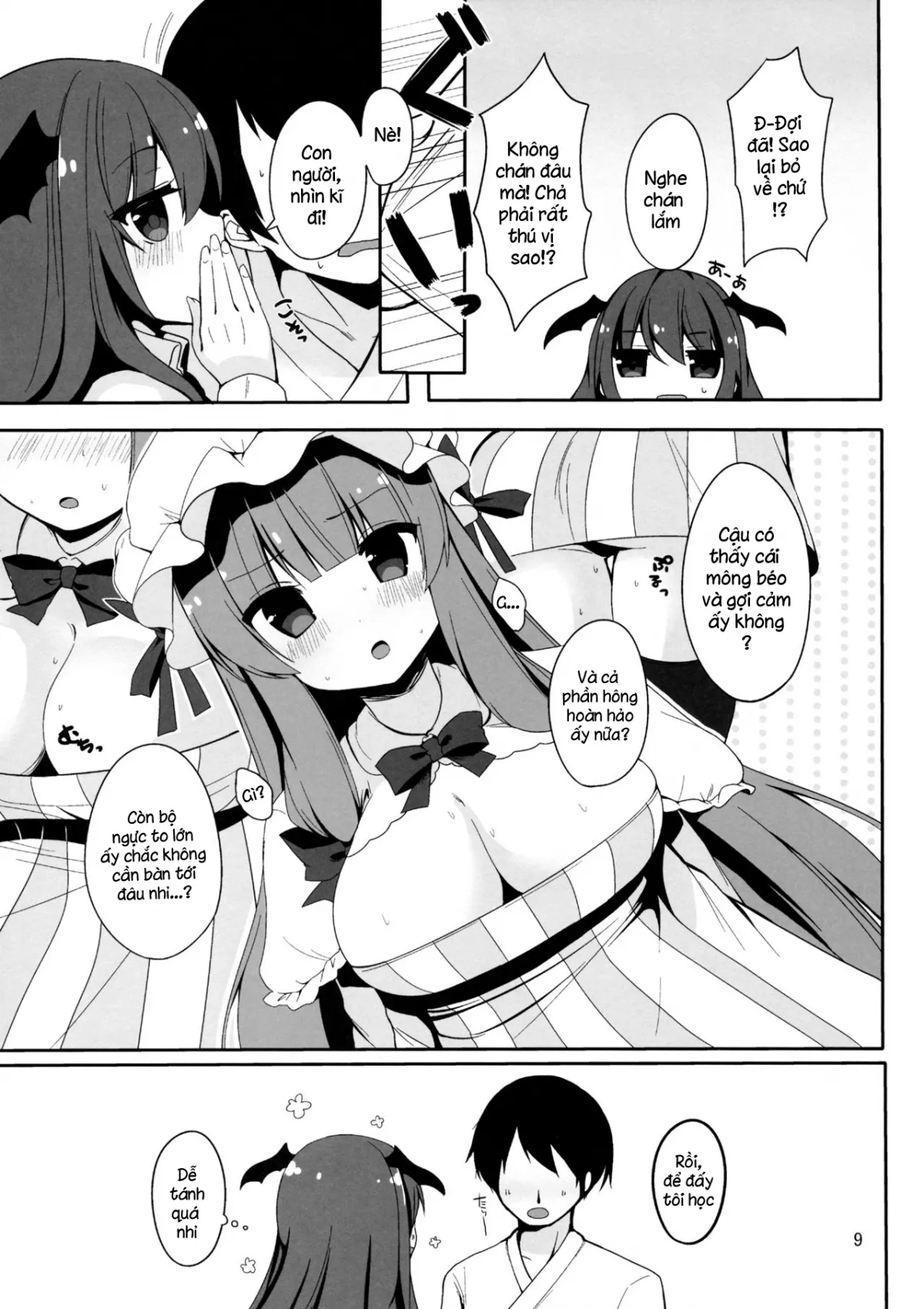 HentaiVN.net - Ảnh 6 - Mukyuutto! Patchouli Sensei (Touhou Project) - Chap 1