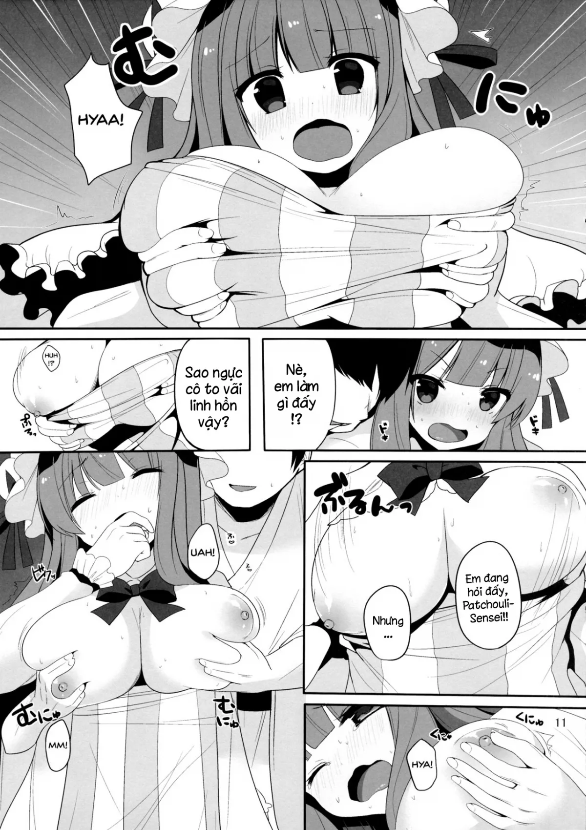HentaiVN.net - Ảnh 8 - Mukyuutto! Patchouli Sensei (Touhou Project) - Chap 1