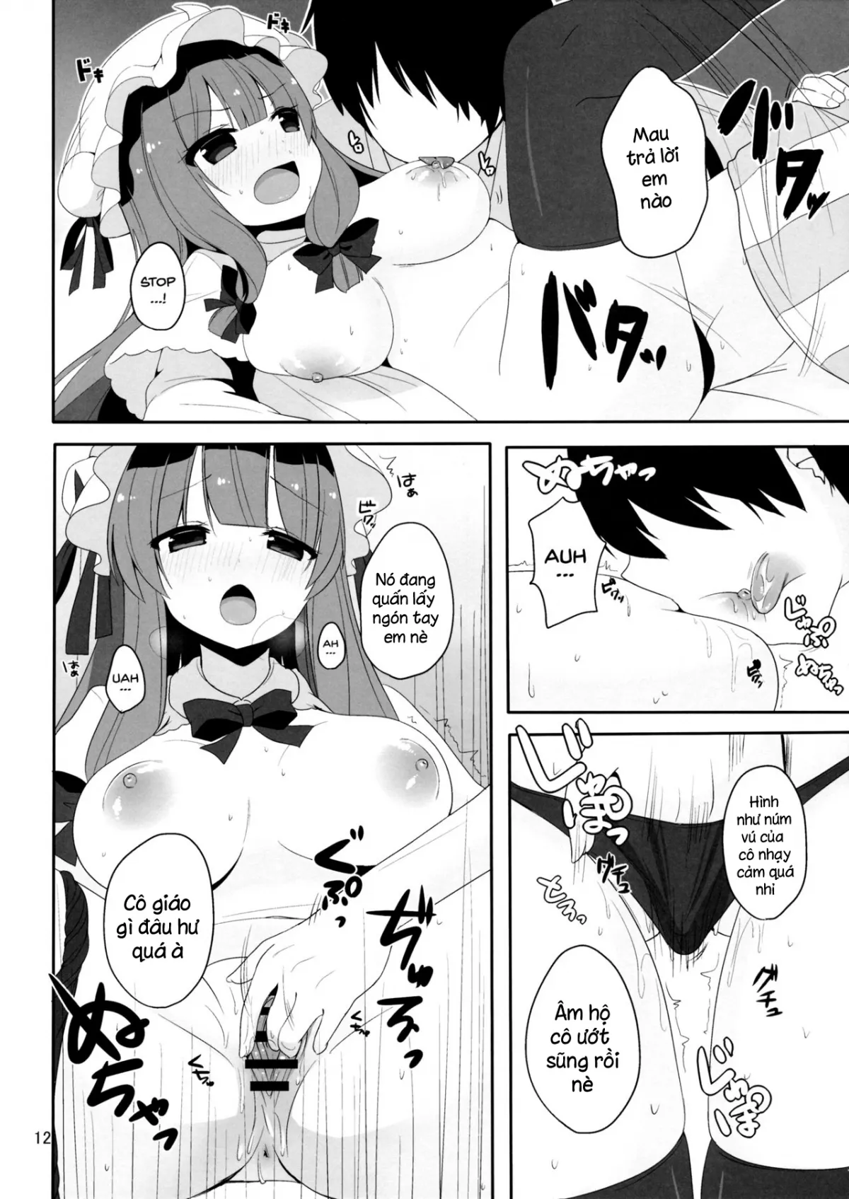 HentaiVN.net - Ảnh 9 - Mukyuutto! Patchouli Sensei (Touhou Project) - Chap 1