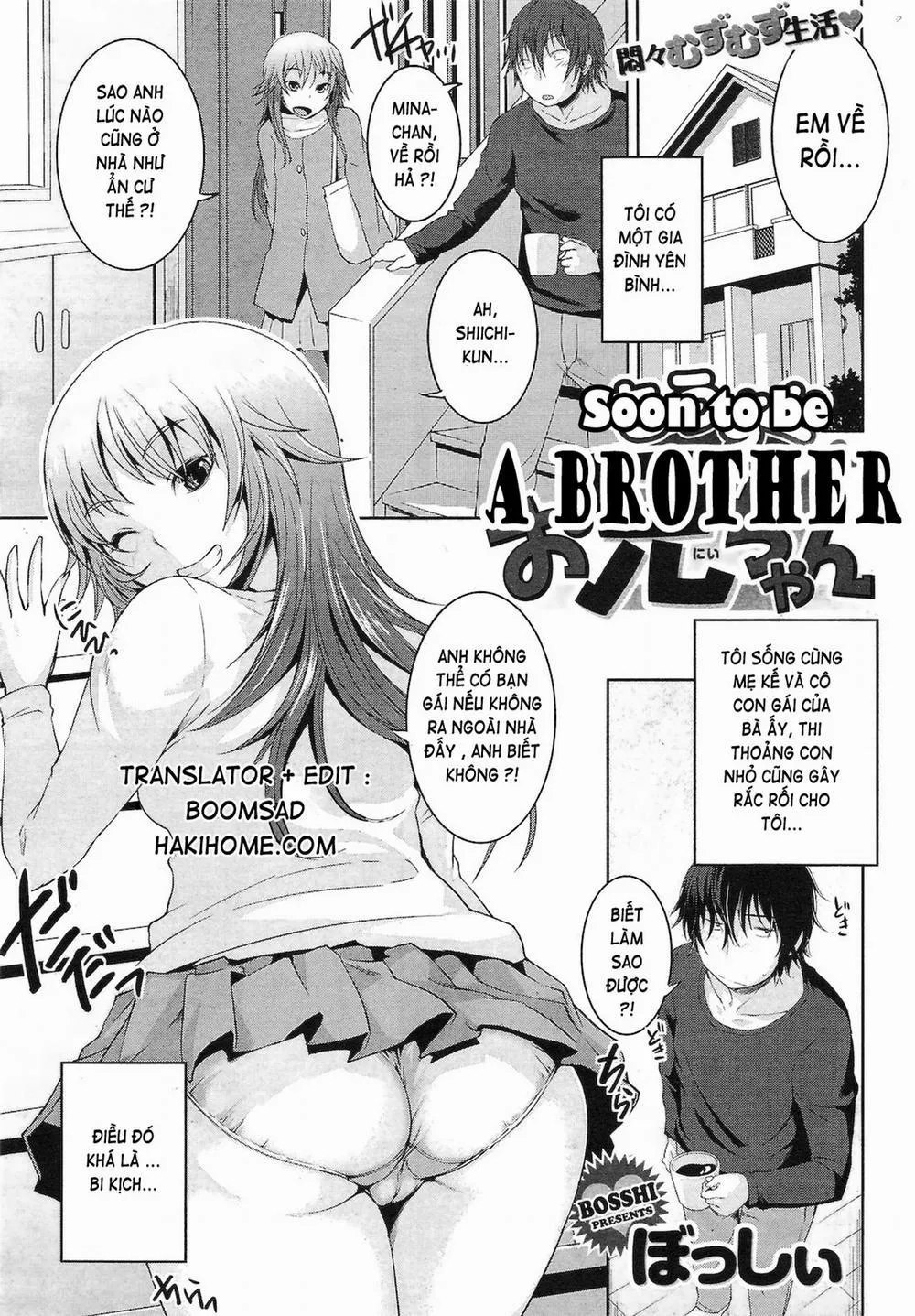 HentaiVN.net - Ảnh 1 - Soon To Be A Brother - Chap 1