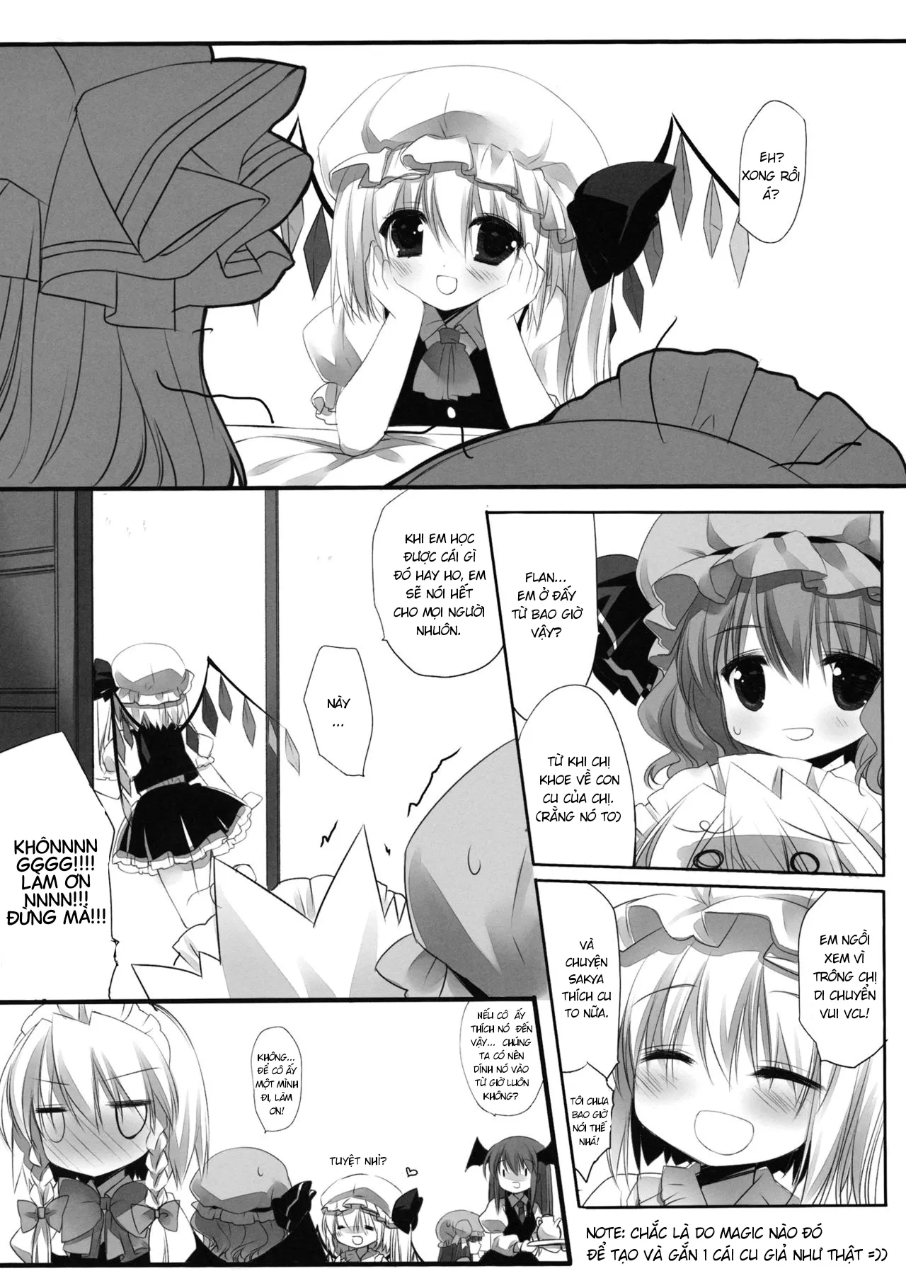 HentaiVN.net - Ảnh 8 - Honeypot Honey (Touhou Project) - Chap 1
