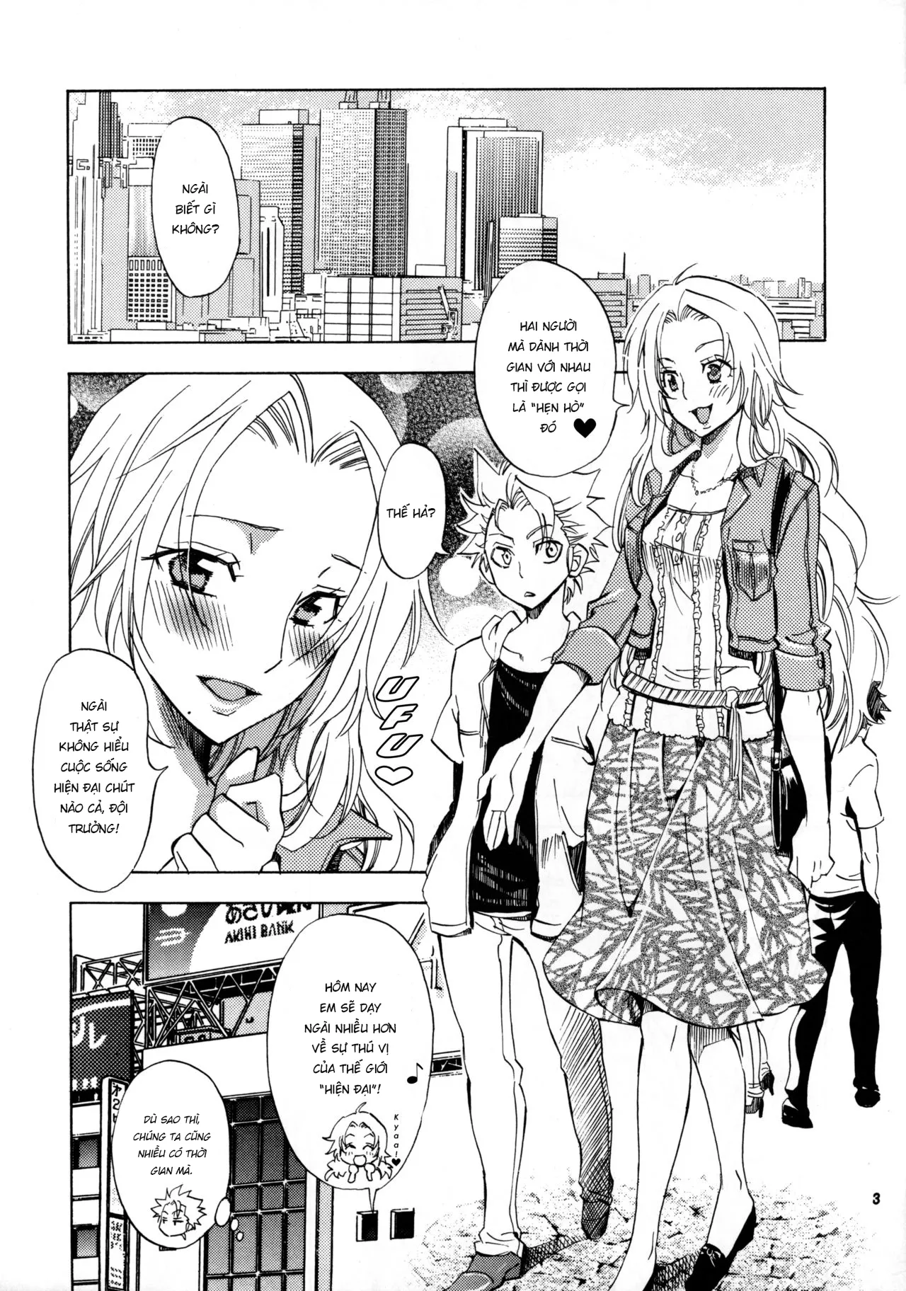 HentaiVN.net - Ảnh 3 - Buổi hẹn với Đội trưởng [Taichou to Date!] - Chap 1