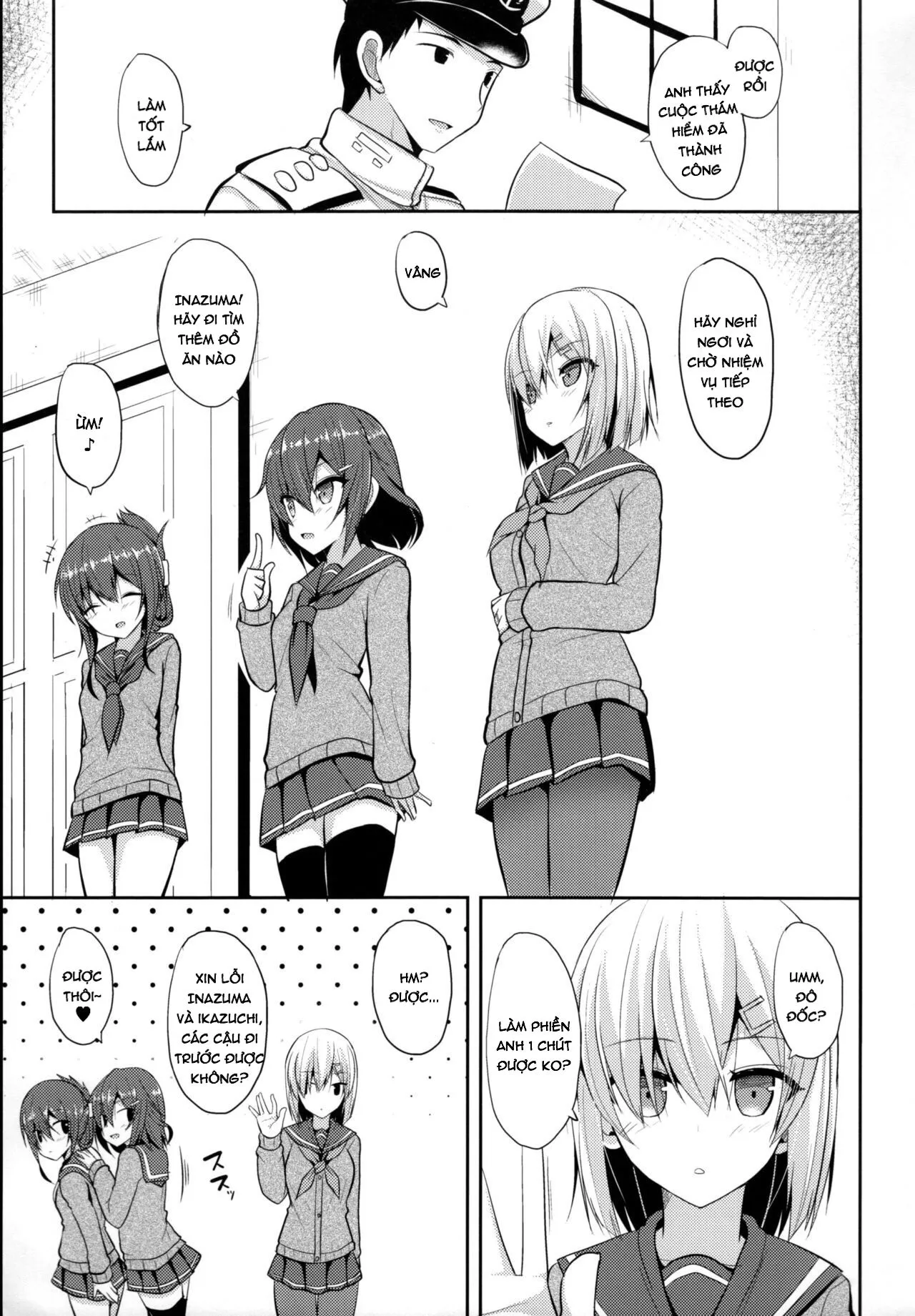 HentaiVN.net - Ảnh 3 - Hamakaze to H na Shiseikatsu (Kantai Collection) - Chap 1