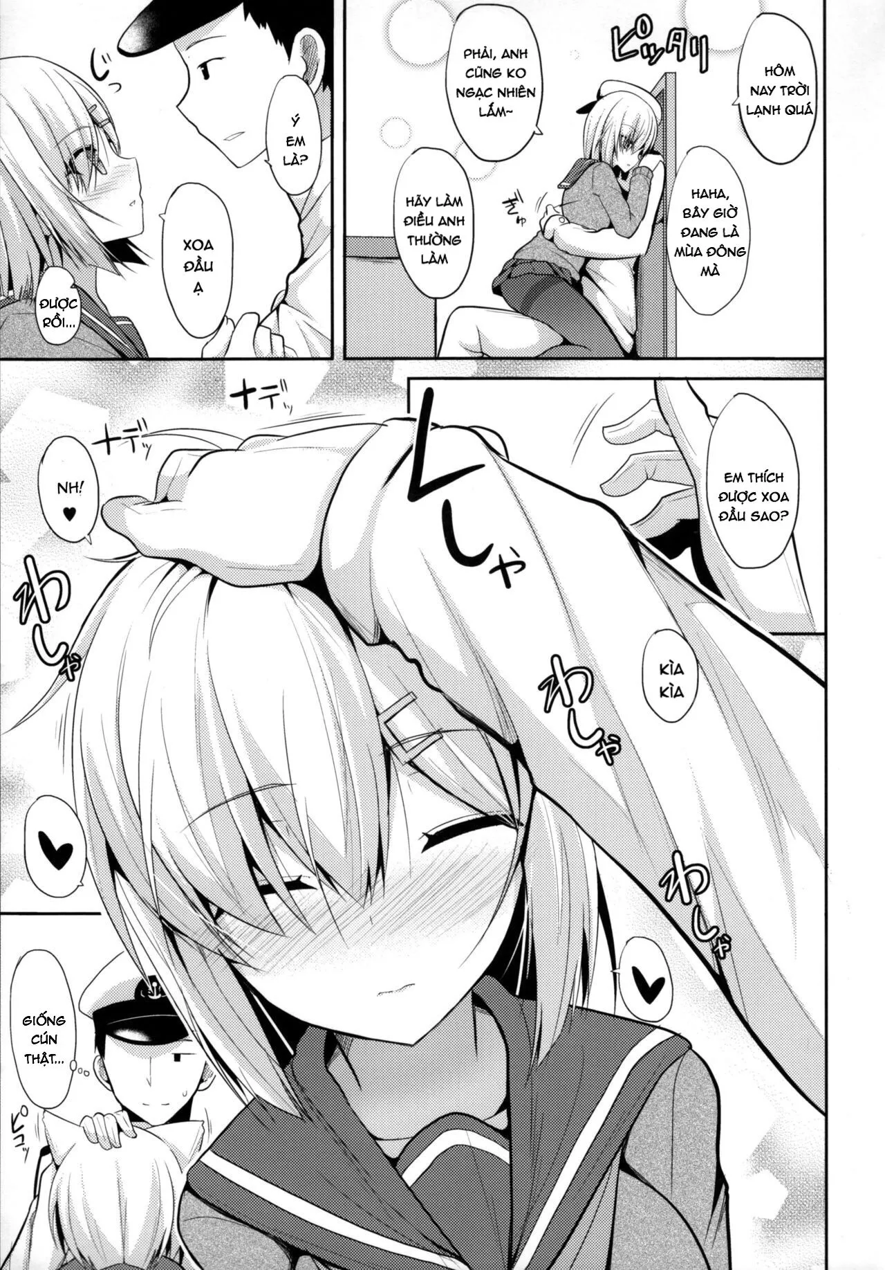 HentaiVN.net - Ảnh 5 - Hamakaze to H na Shiseikatsu (Kantai Collection) - Chap 1