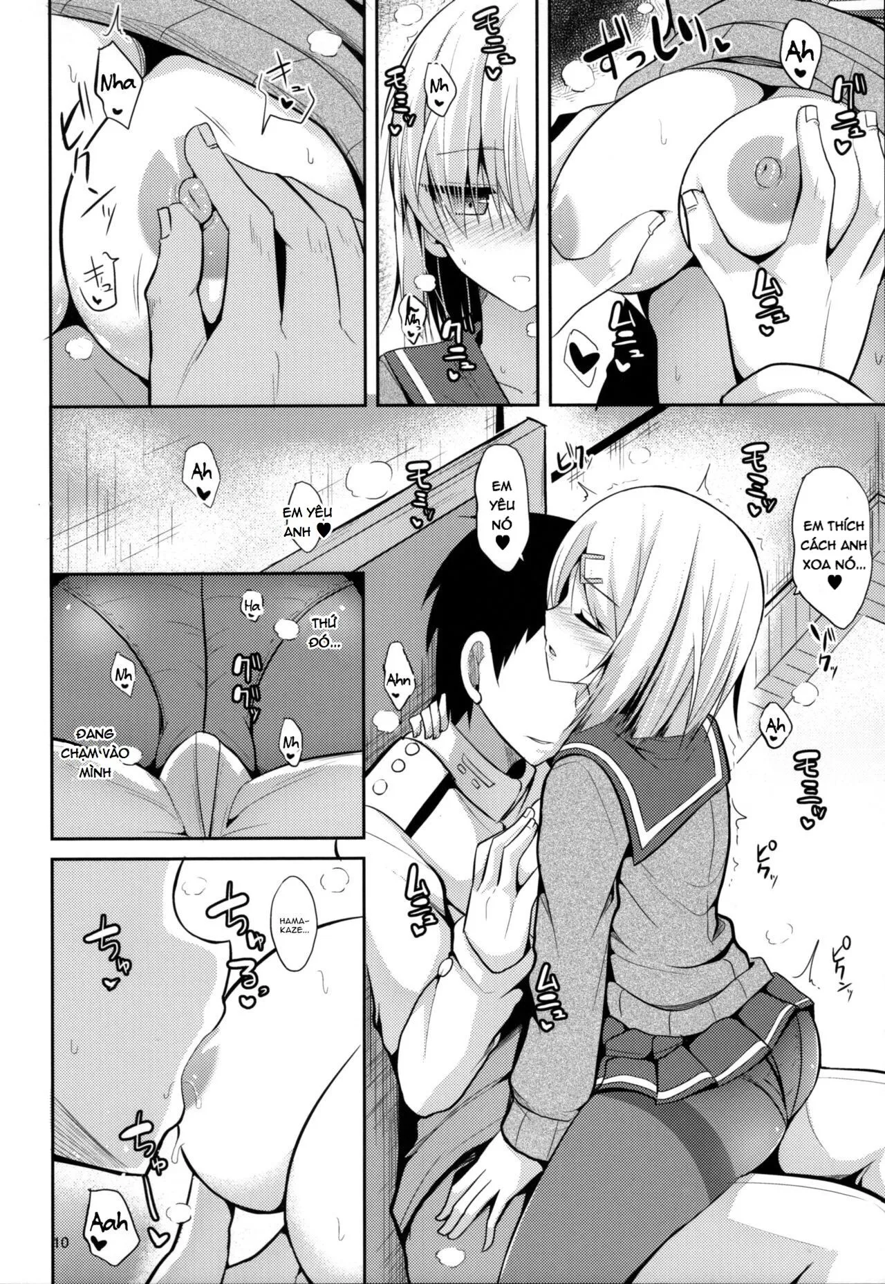 HentaiVN.net - Ảnh 8 - Hamakaze to H na Shiseikatsu (Kantai Collection) - Chap 1