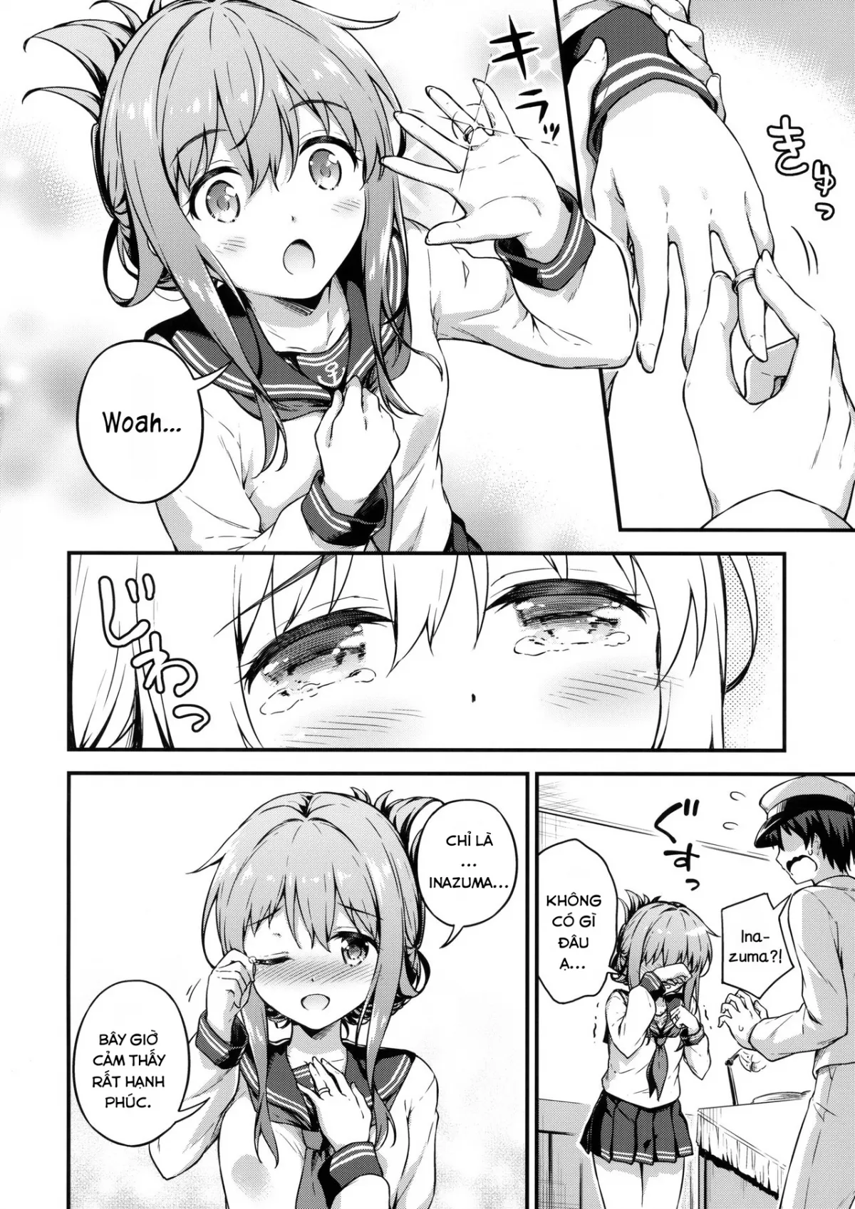 HentaiVN.net - Ảnh 6 - Inazuma to Kekkon Shoya Kakkokari (Kantai Collection -KanColle-) [いなづまとケッコン初夜カッコカリ] - Chap 1