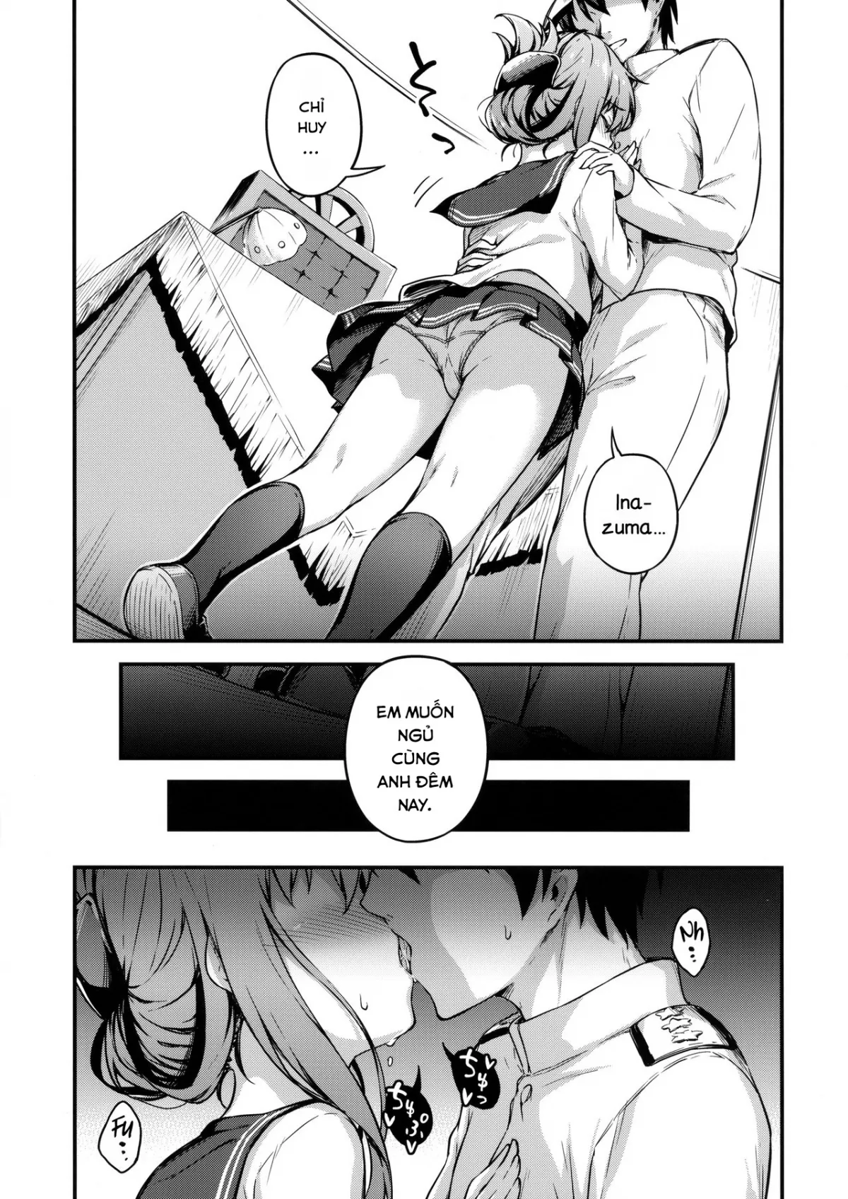 HentaiVN.net - Ảnh 7 - Inazuma to Kekkon Shoya Kakkokari (Kantai Collection -KanColle-) [いなづまとケッコン初夜カッコカリ] - Chap 1