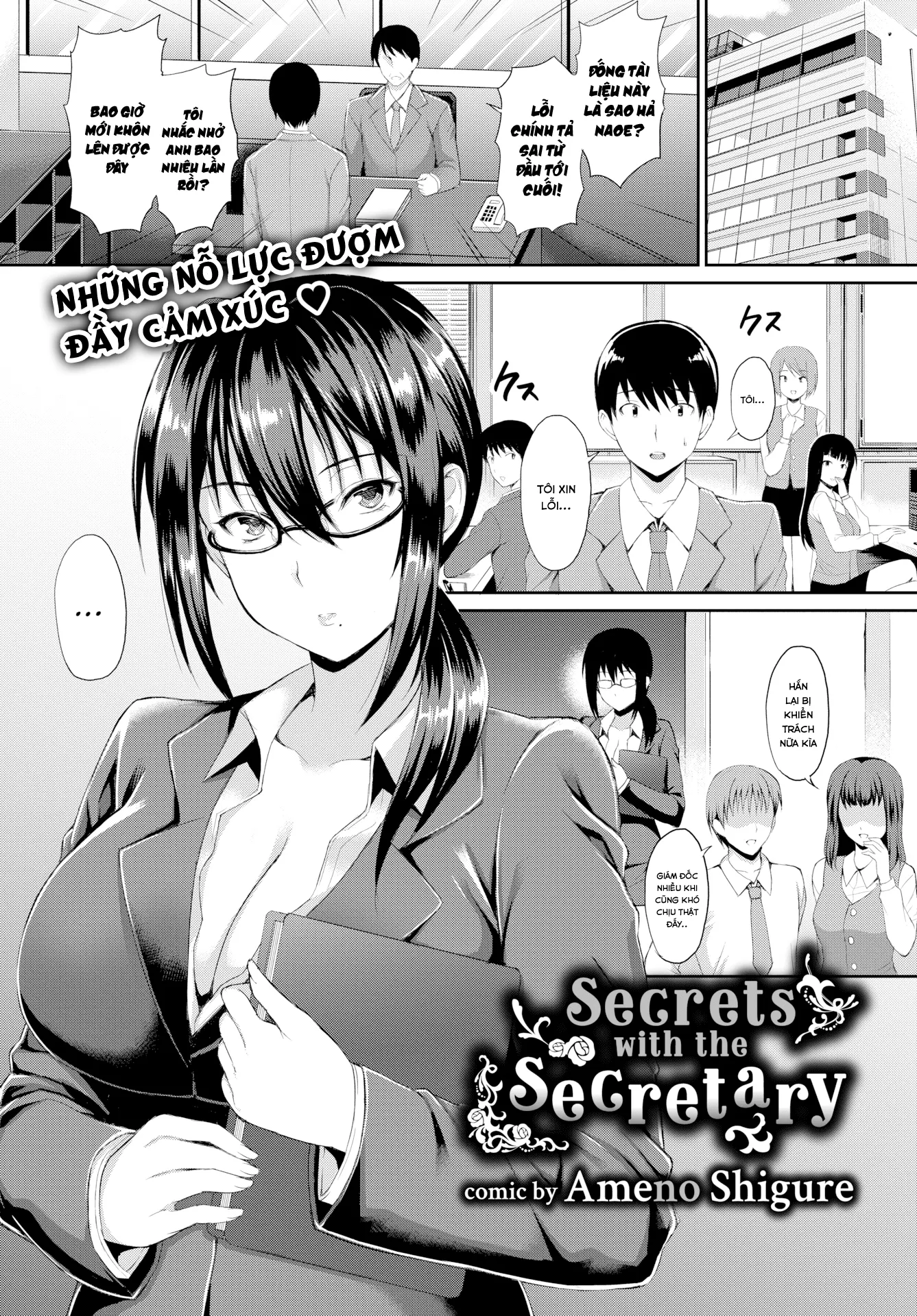 HentaiVN.net - Ảnh 2 - Secrets with the Secretary - Chap 1
